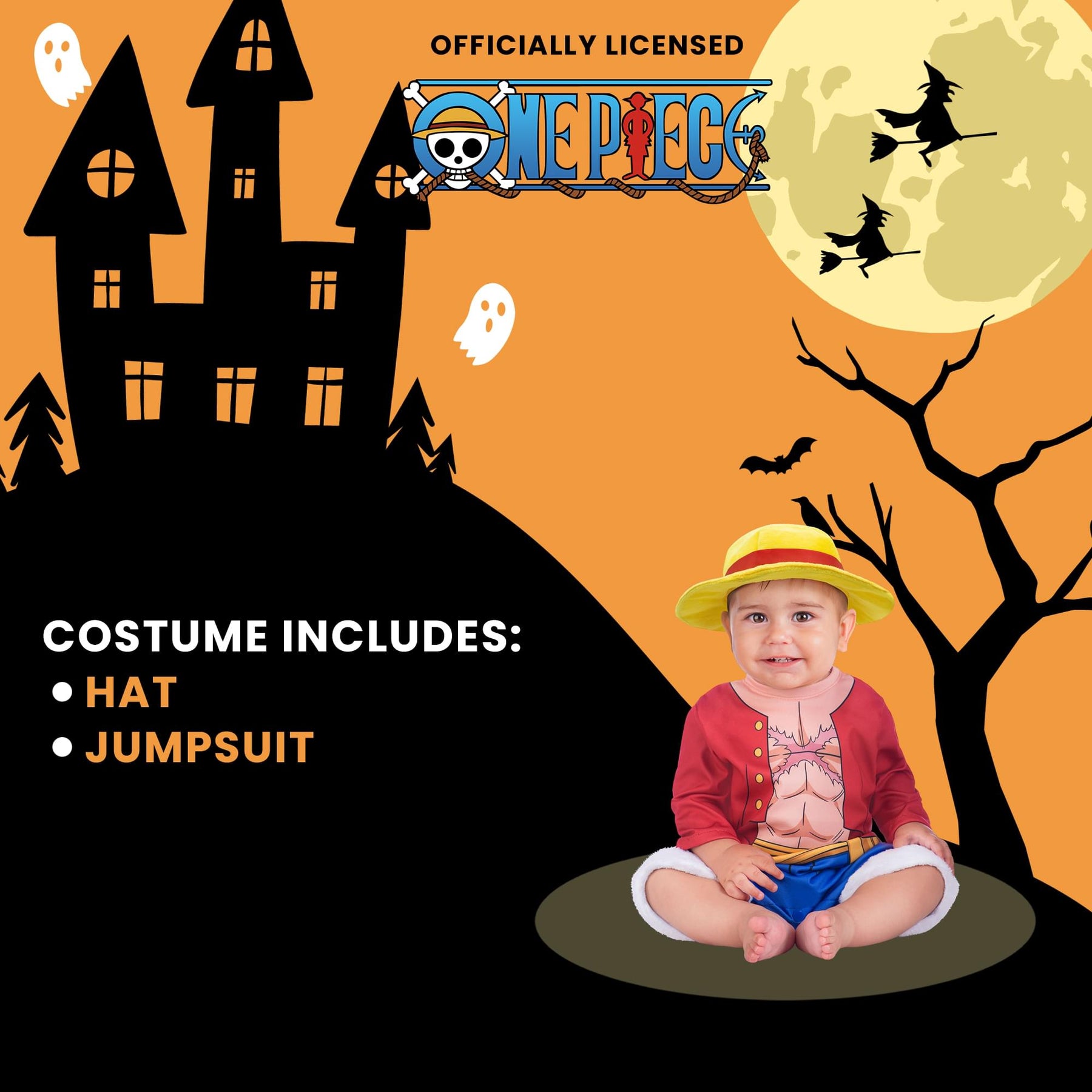 One Piece Luffy Child Costume