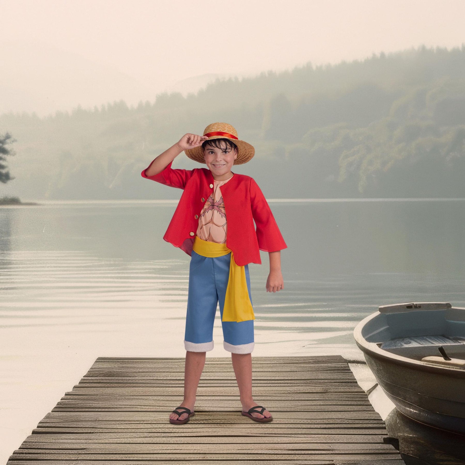 One Piece Luffy Child Costume