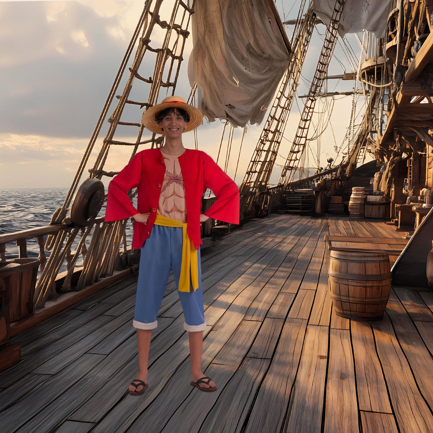 One Piece Luffy Adult Costume