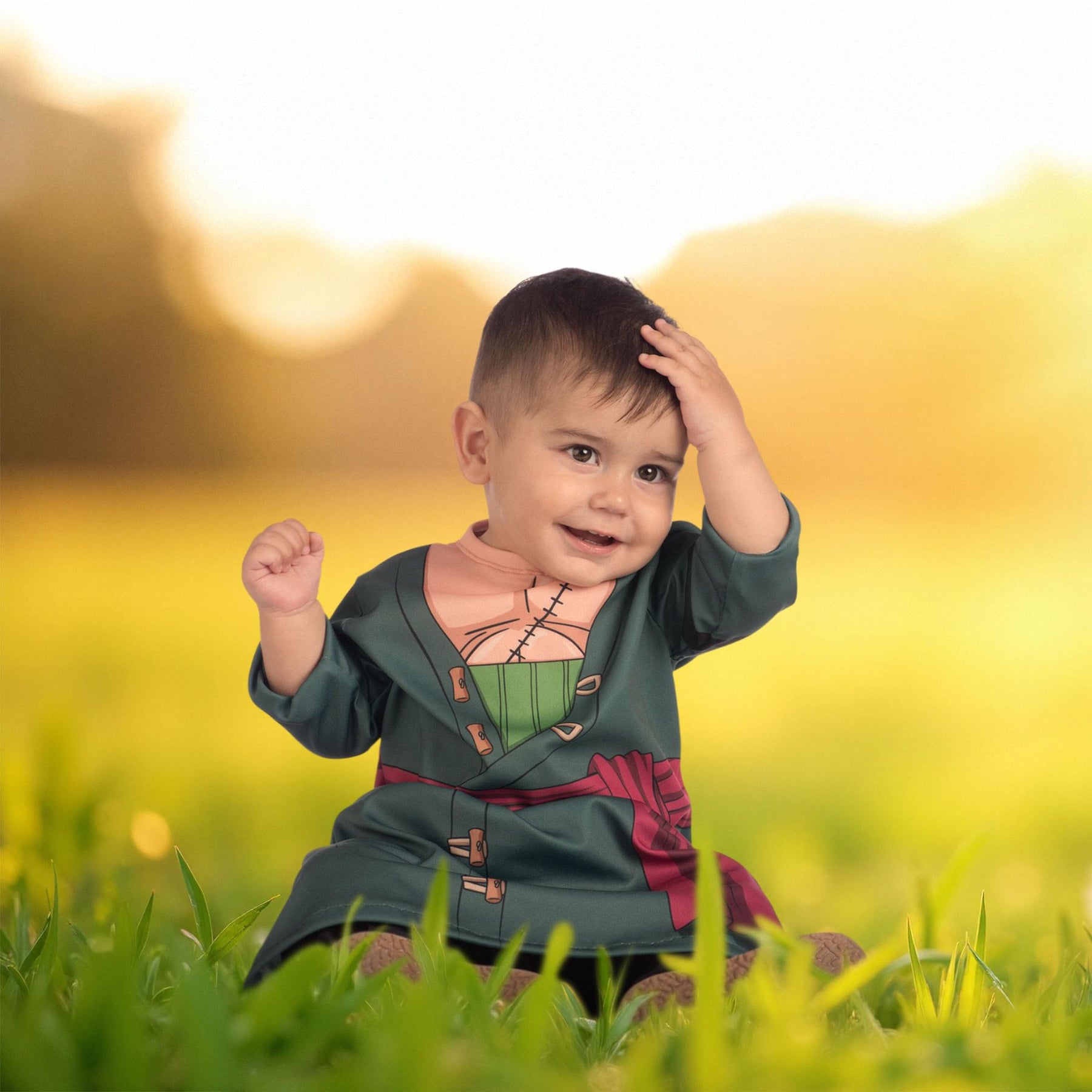 One Piece Roronoa Zoro Child Costume