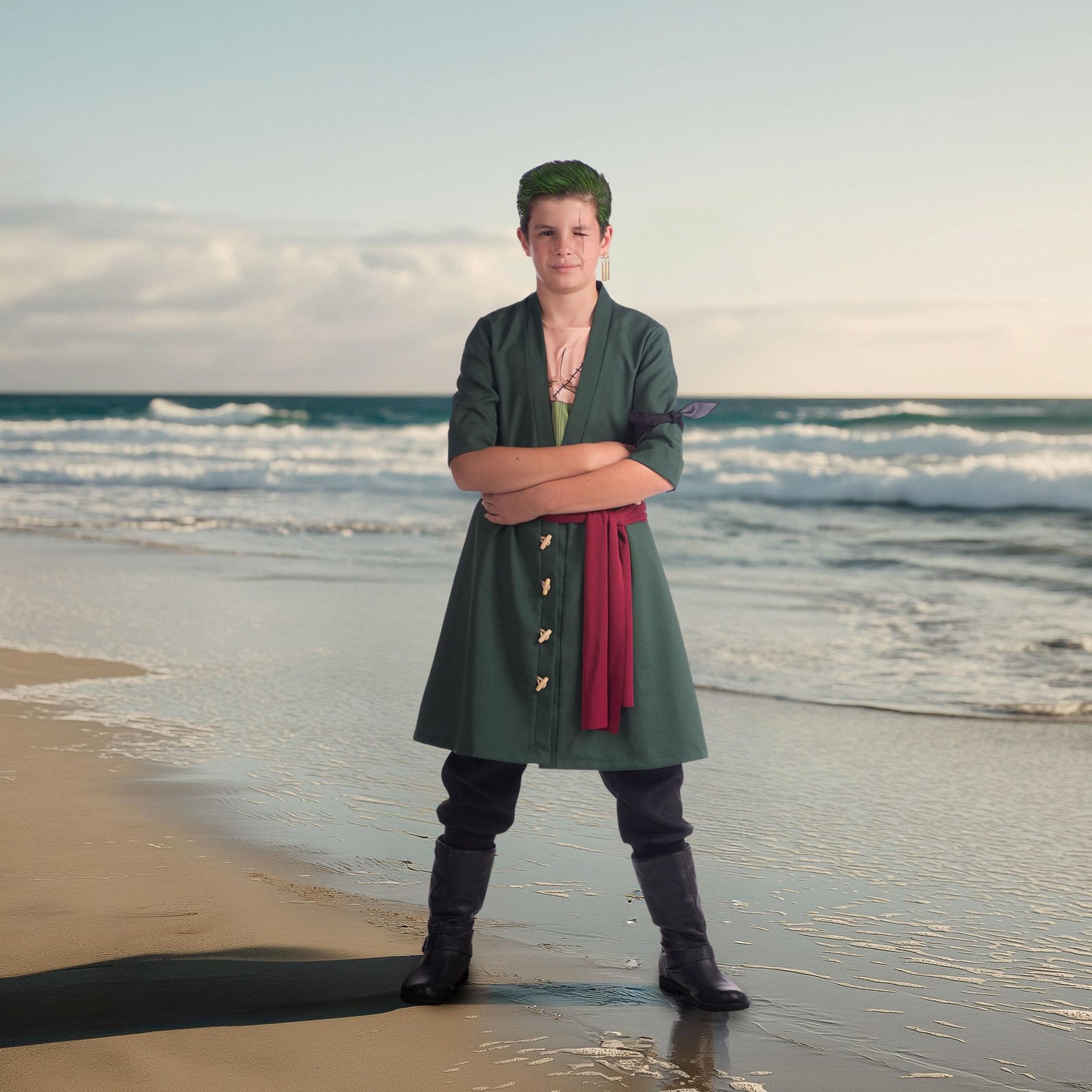 One Piece Roronoa Zoro Child Costume