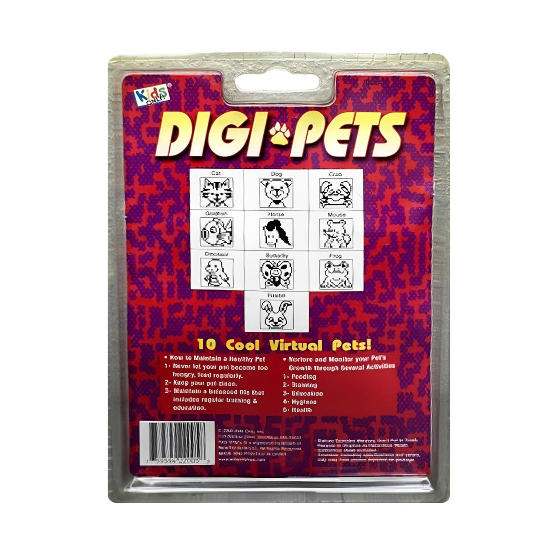 Digi Pets Electronic Virtual Pet Game | Red