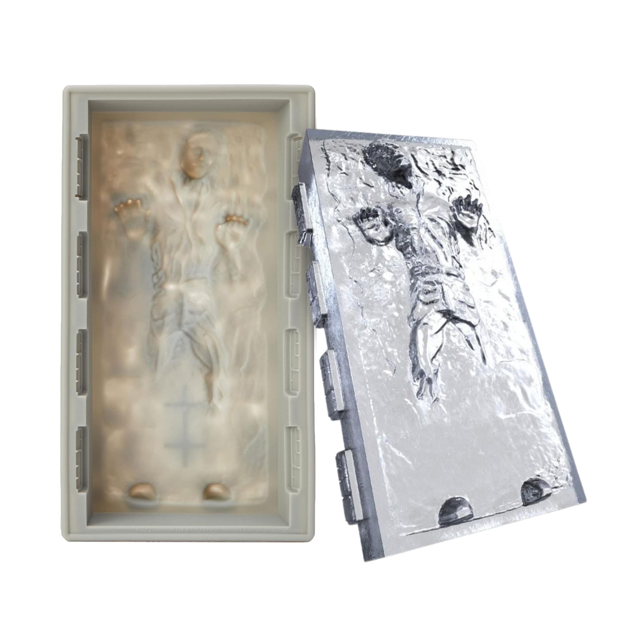Star Wars Han Solo In Carbonite Deluxe Large Size Silicone I | Free Sh