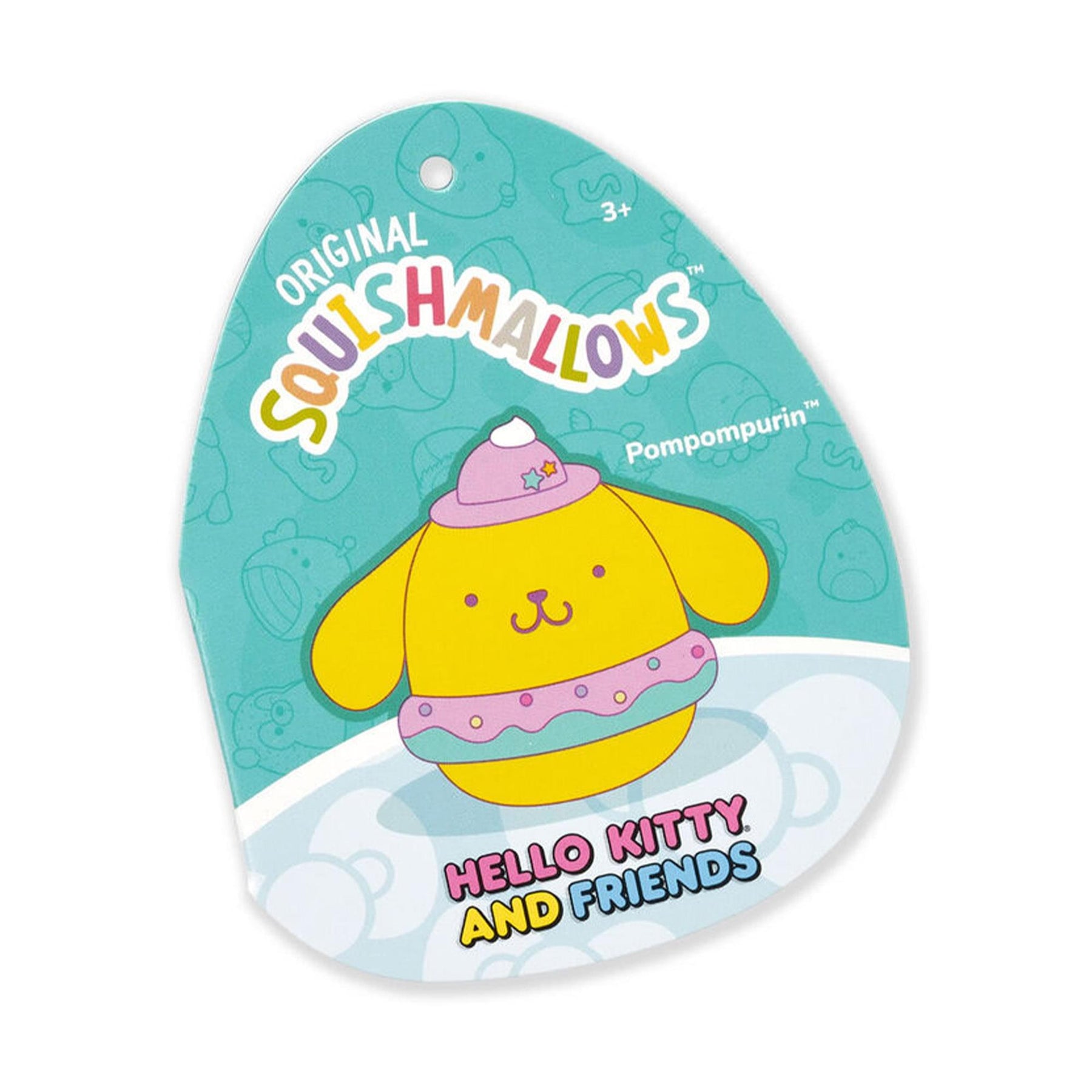 Hello Kitty Dreamland 8 Inch Squishmallow Plush | Pompompurin