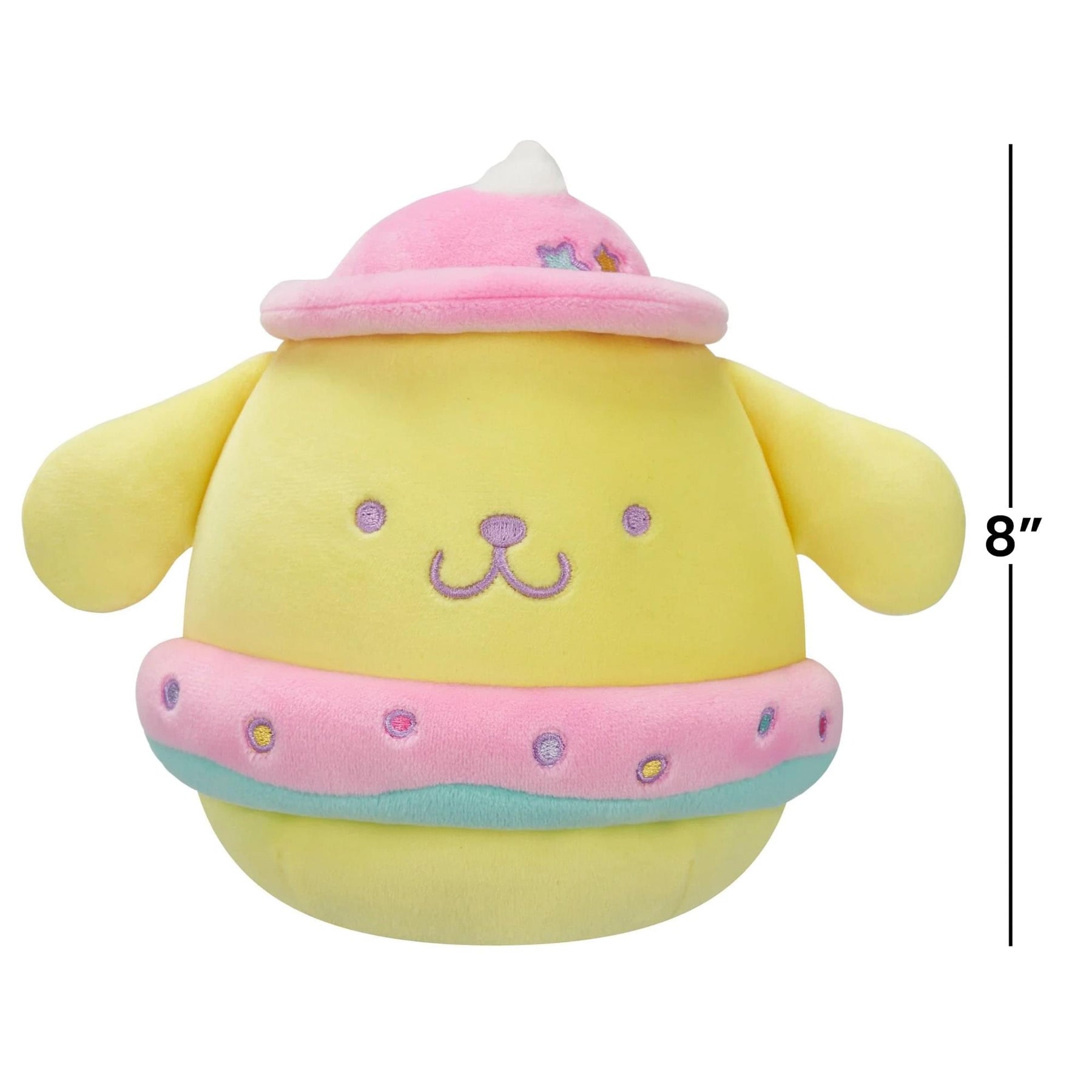 Hello Kitty Dreamland 8 Inch Squishmallow Plush | Pompompurin