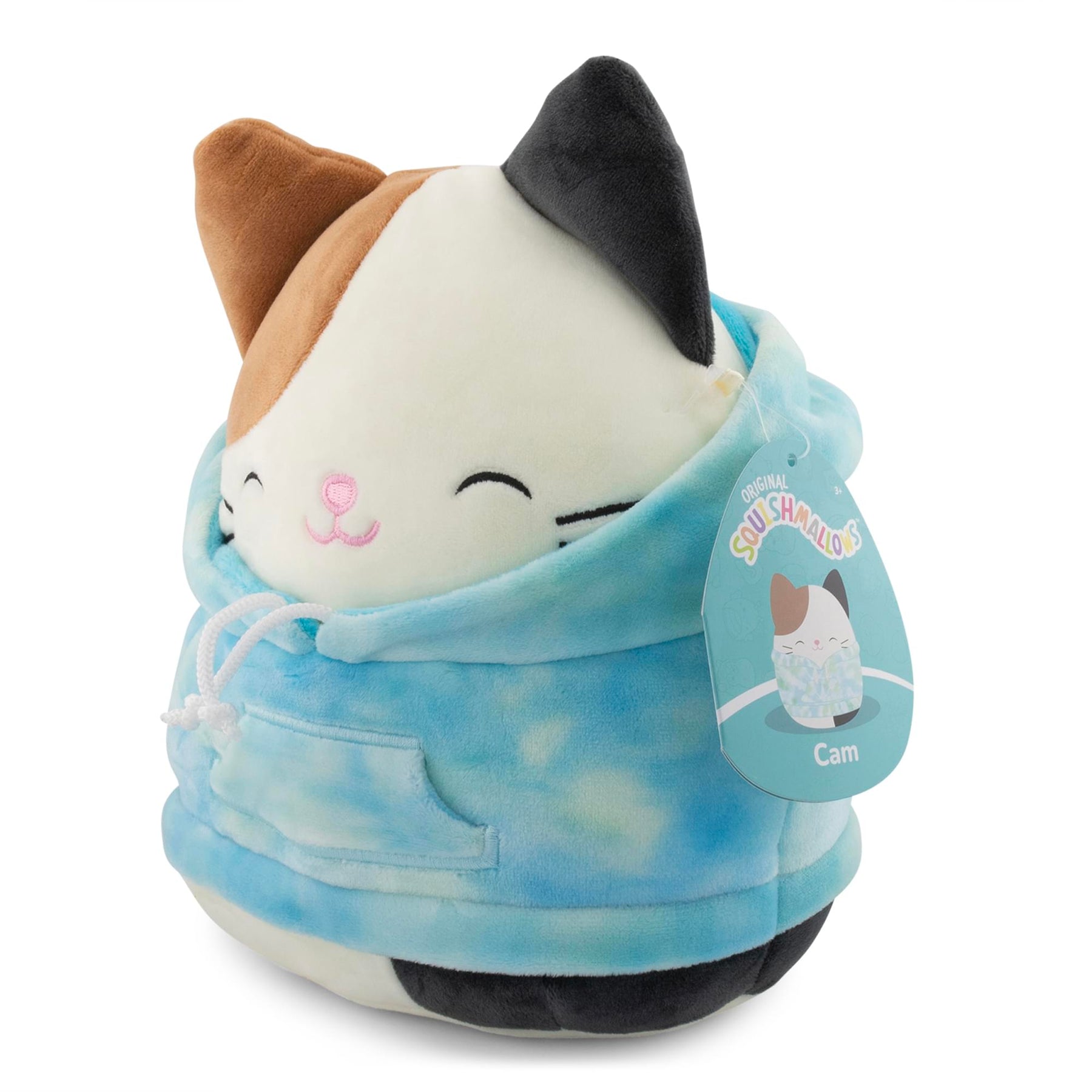 Squishmallows Hoodie Squad 8 Inch Plush | Cam The Cat