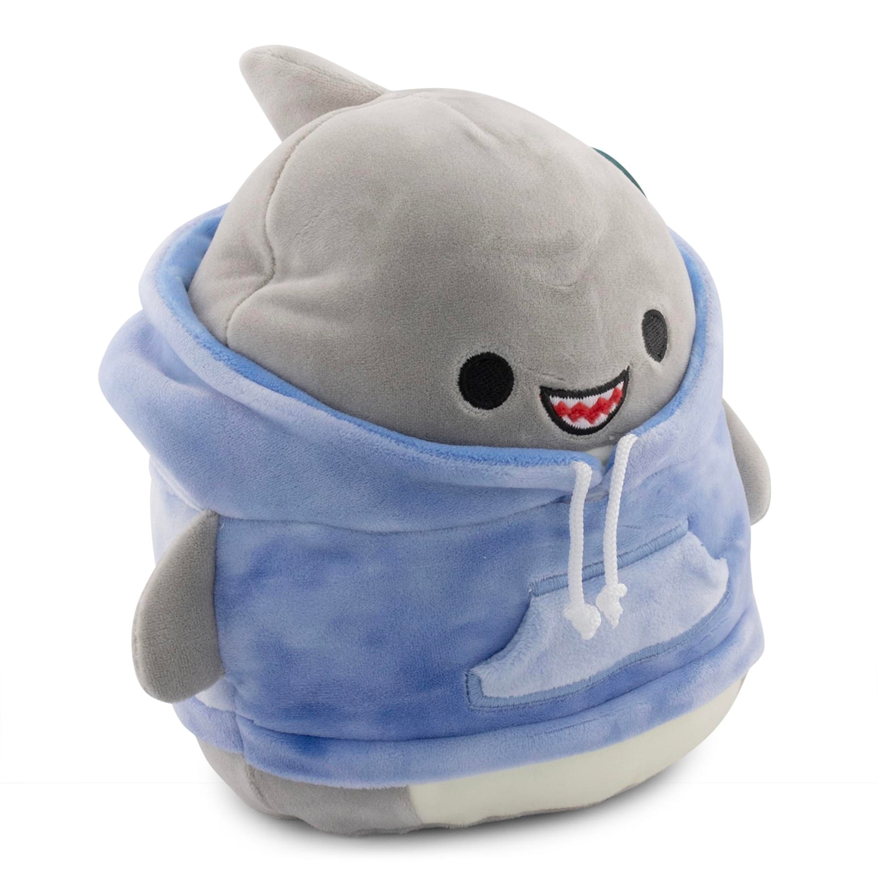 Squishmallows Hoodie Squad 8 Inch Plush | Gordon The Shark