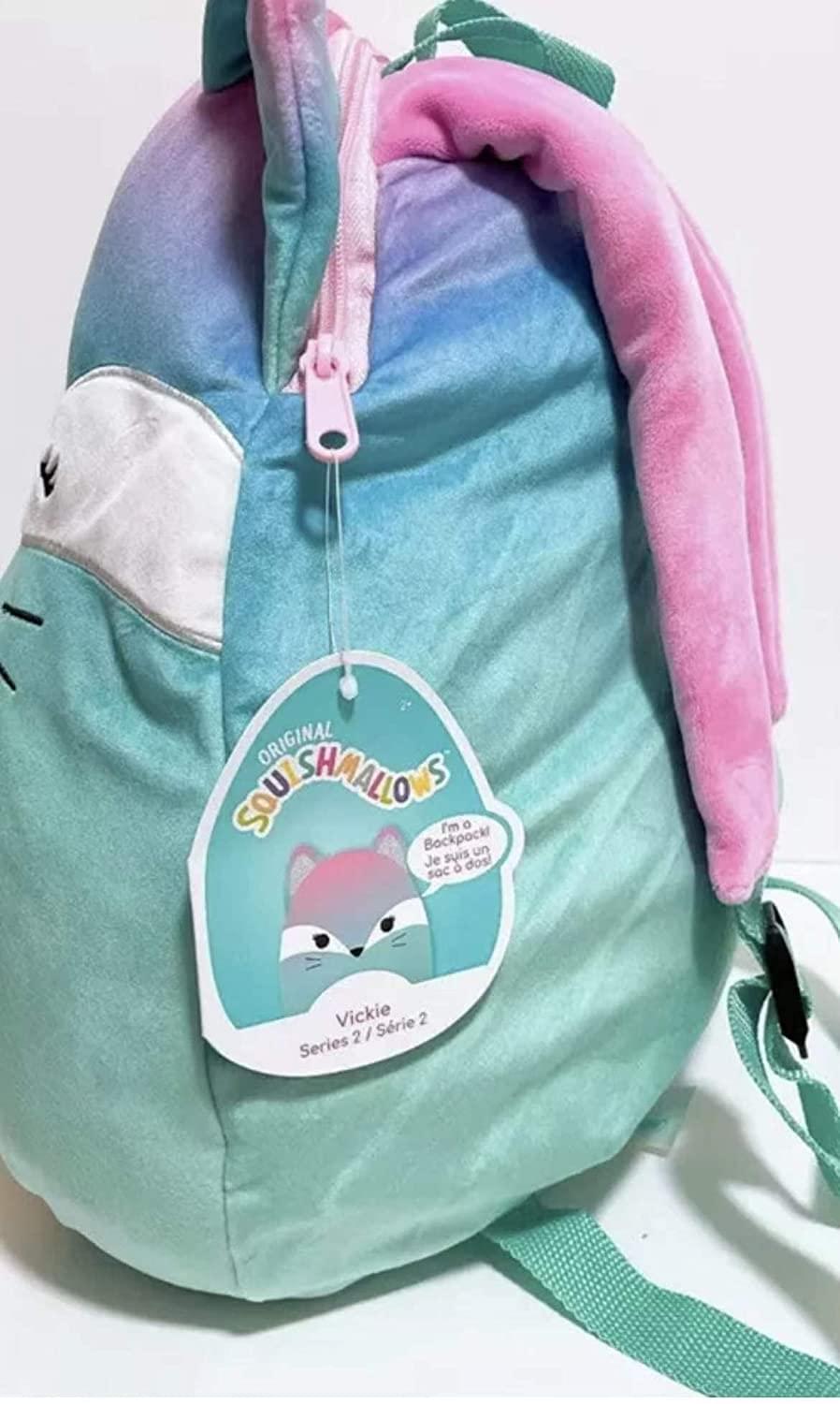 Squishmallow 12 Inch Plush Backpack | Vickie the Fox