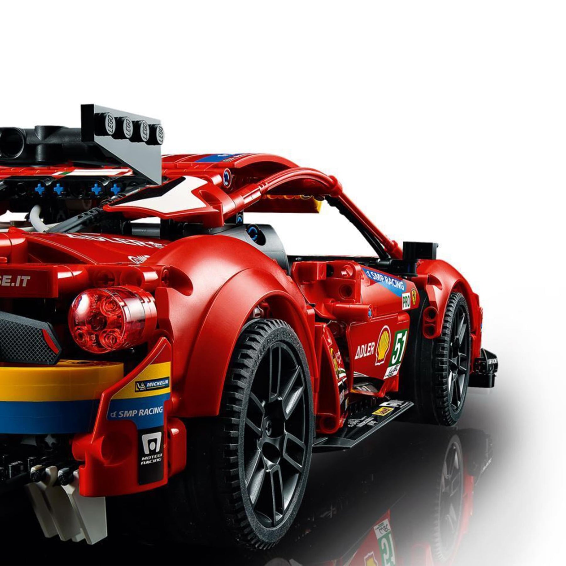 LEGO Technic 42125 Ferrari 488 GTE AF Corse #51