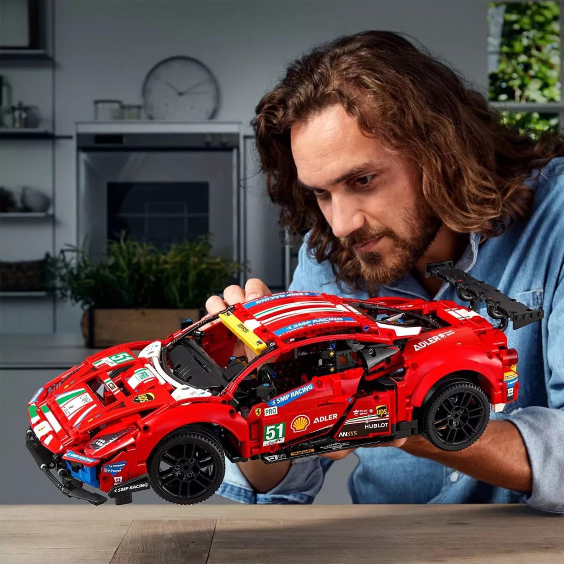 LEGO Technic 42125 Ferrari 488 GTE AF Corse #51