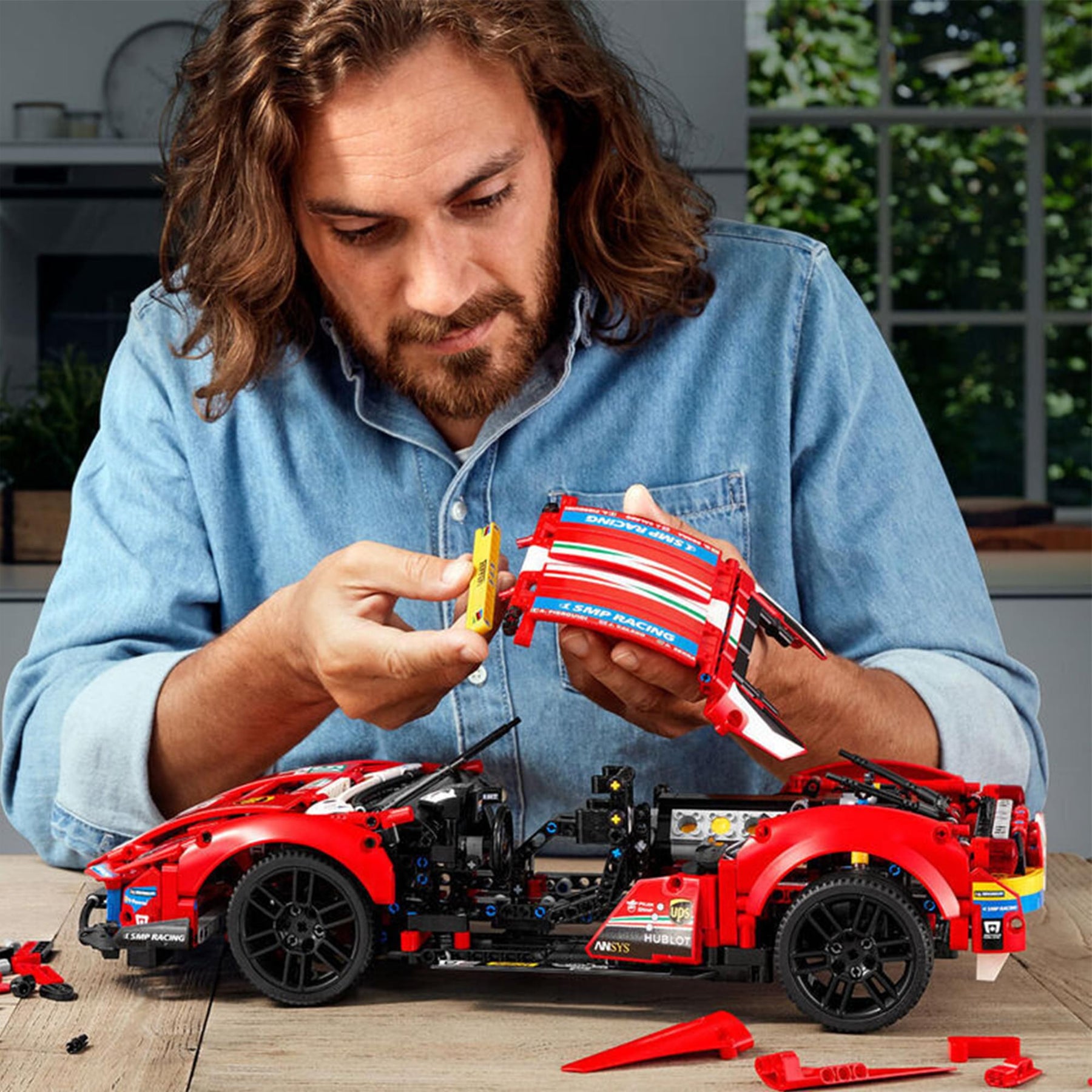 LEGO Technic 42125 Ferrari 488 GTE AF Corse #51