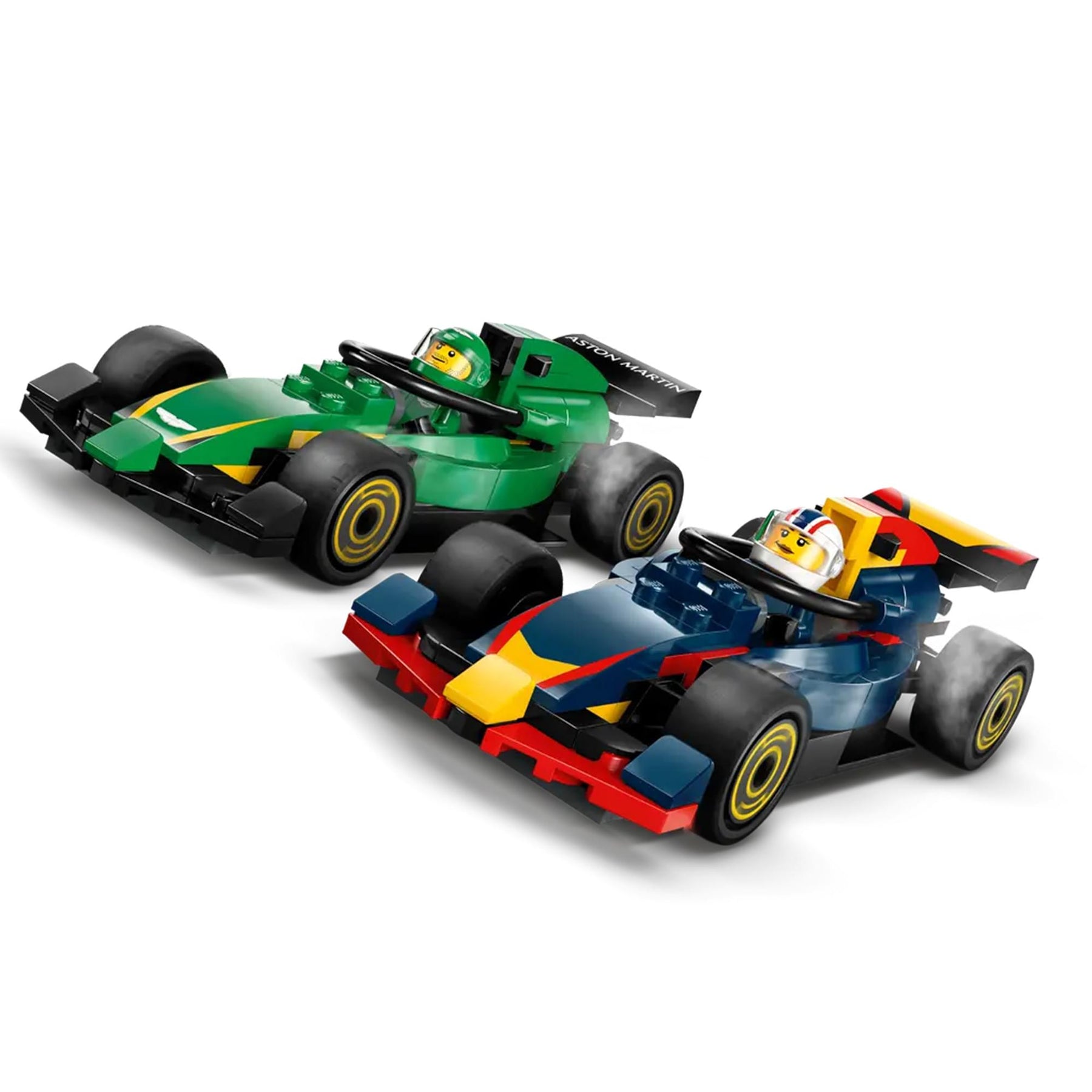LEGO City 60445 F1 Truck with RB20 & AMR24 F1 Cars 1086 Piece Building Set