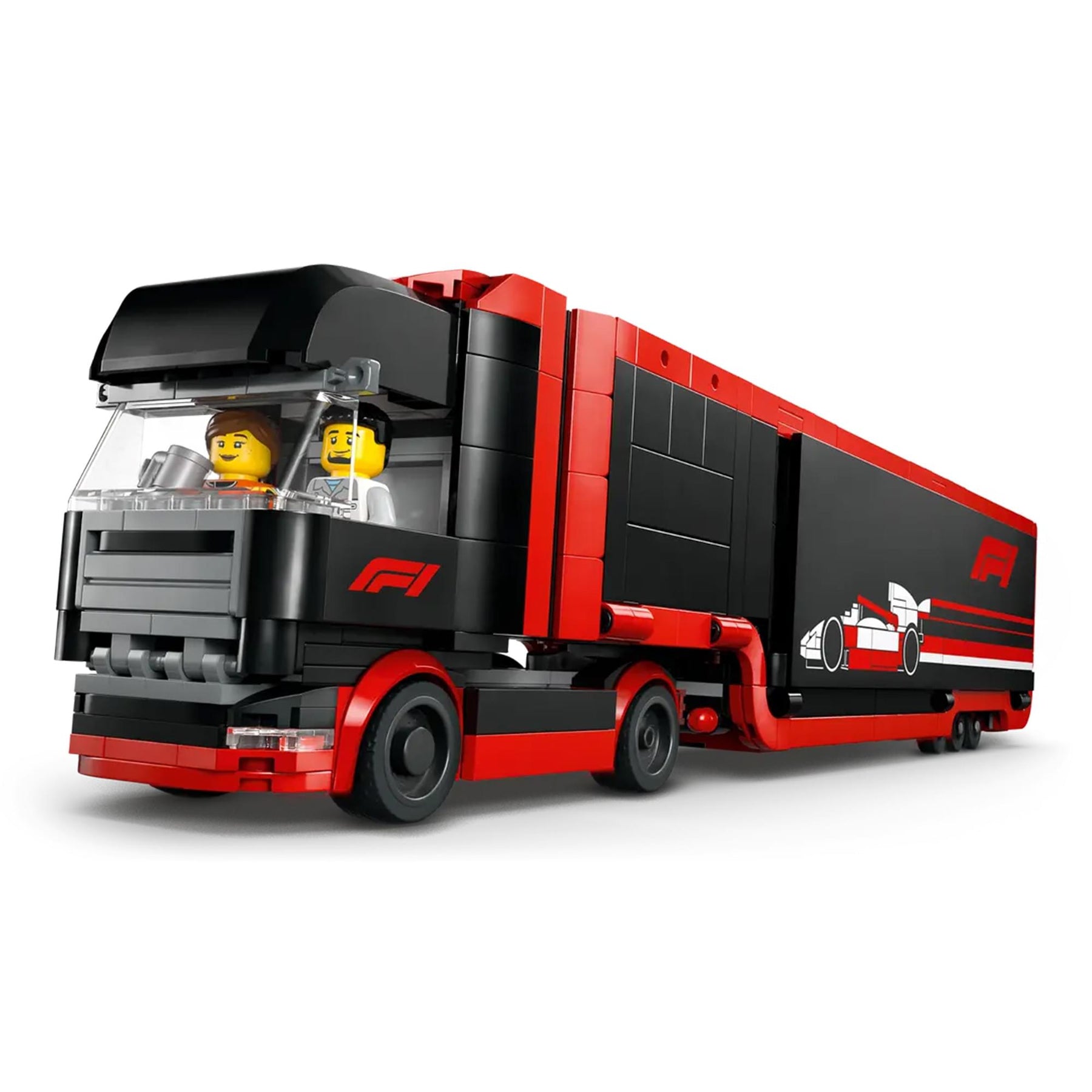 LEGO City 60445 F1 Truck with RB20 & AMR24 F1 Cars 1086 Piece Building Set