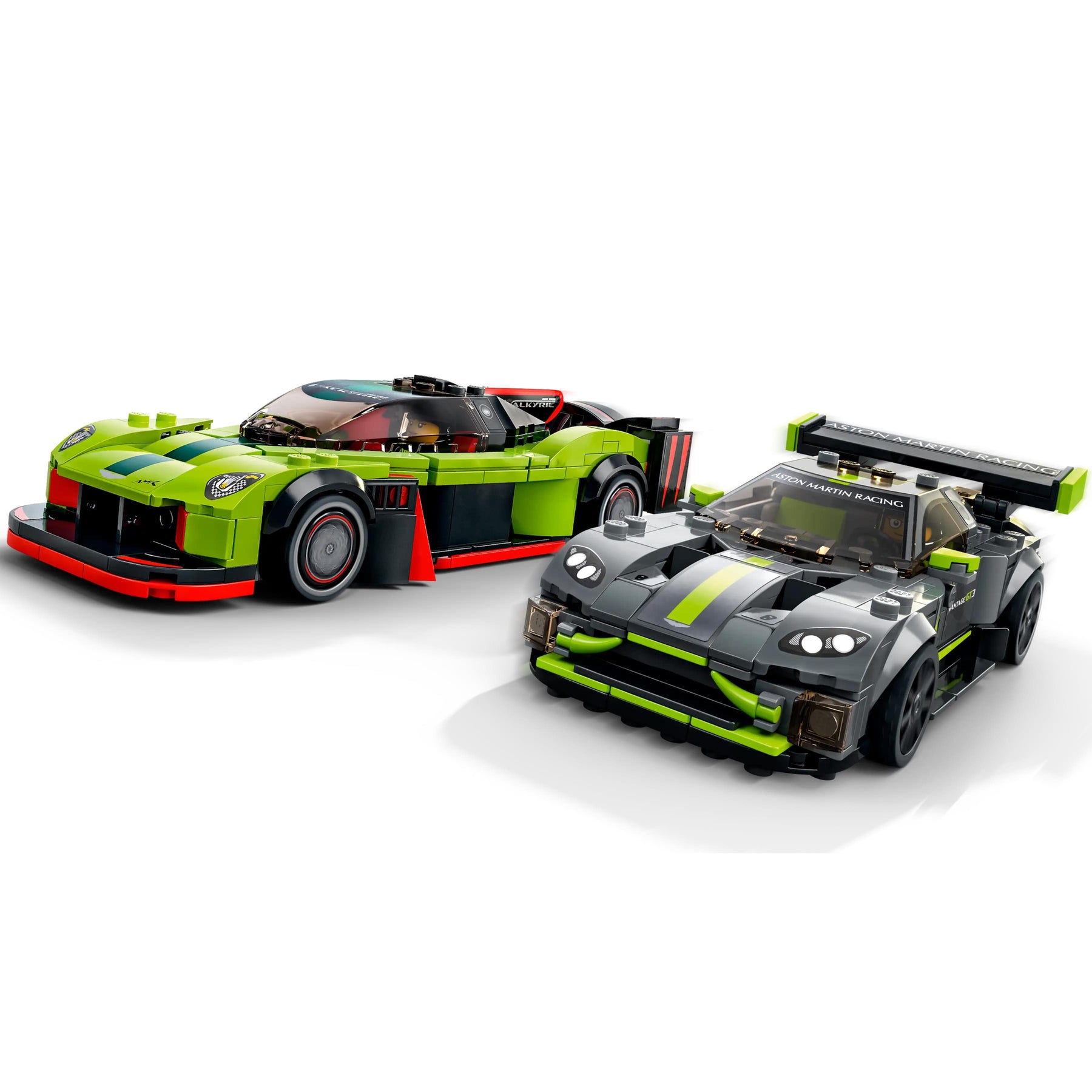 LEGO Speed Champions 76910 Aston Martin Valkyrie & Vantage GT 592 Piece Kit