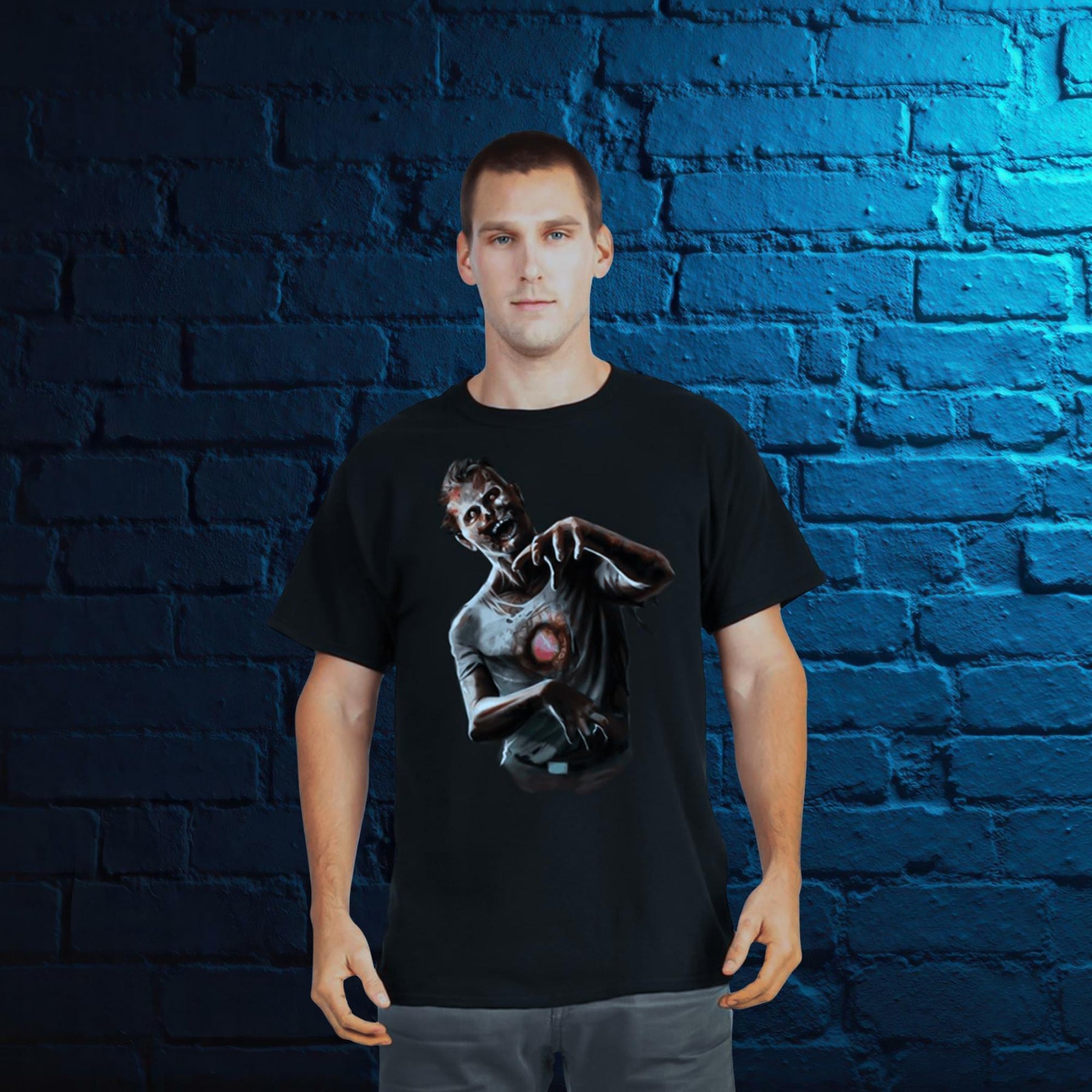 Digital Dudz Beating Heart Zombie Adult T-Shirt