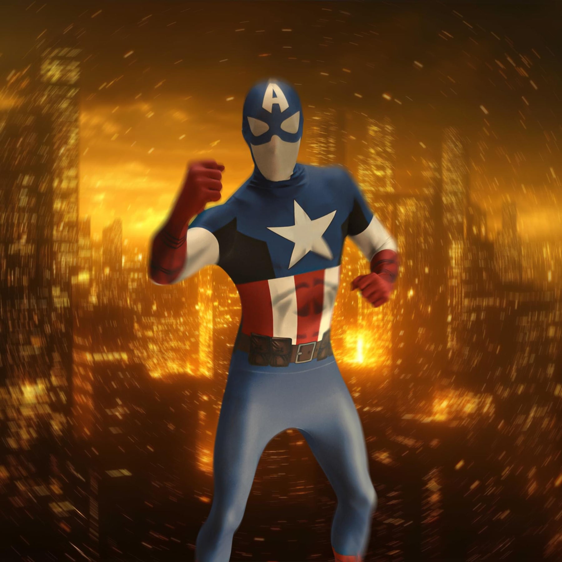 Captain America Morphsuit
