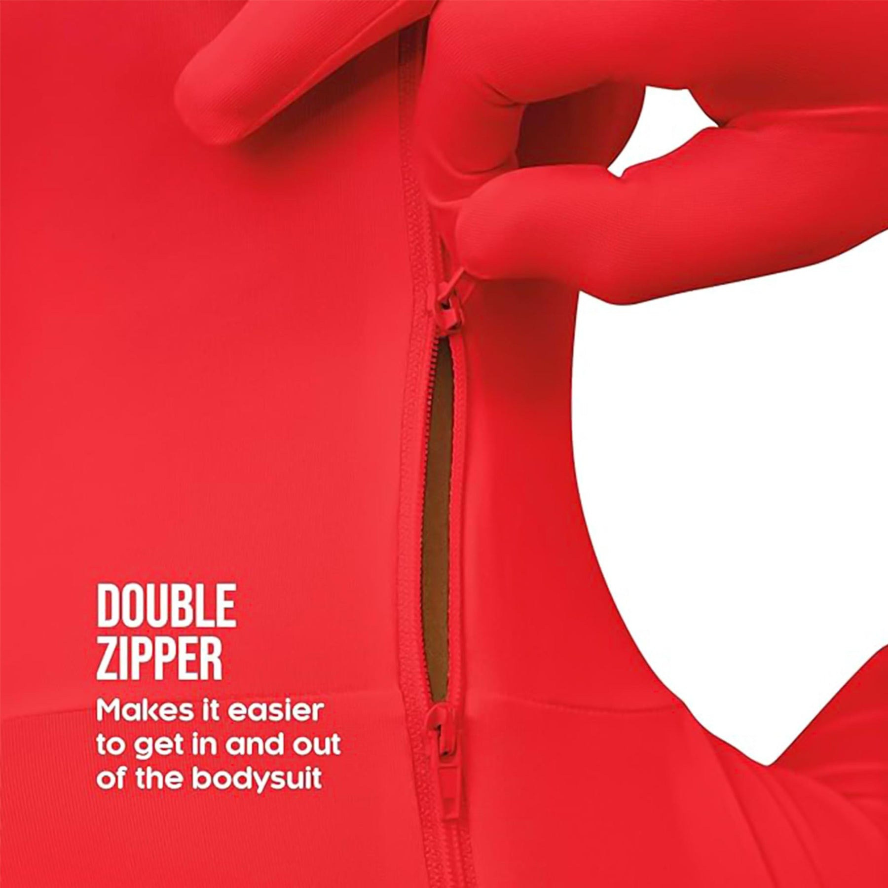 Red Adult Costume Morphsuit
