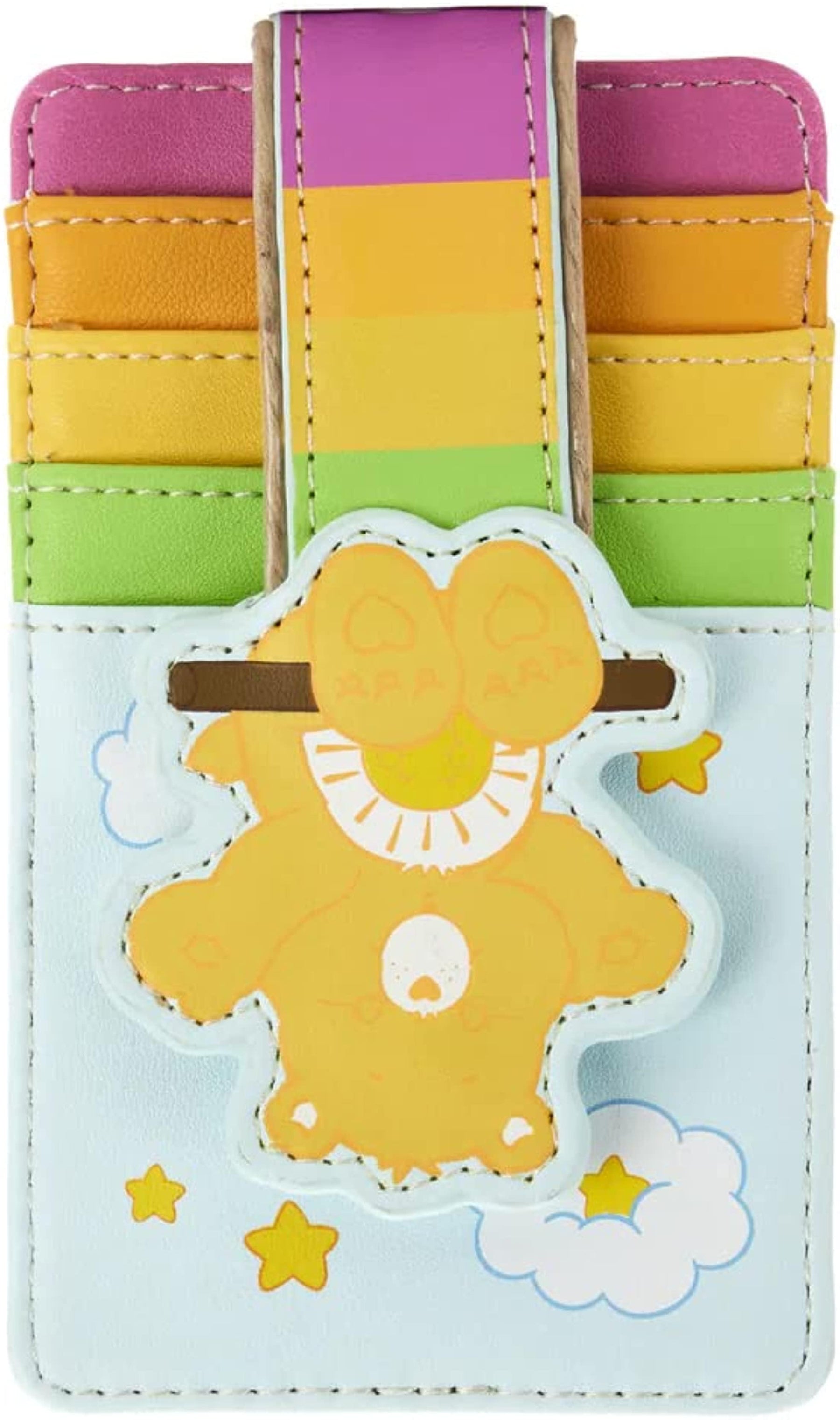 Care Bears Funshine Bear Rainbow Swing Card Holder