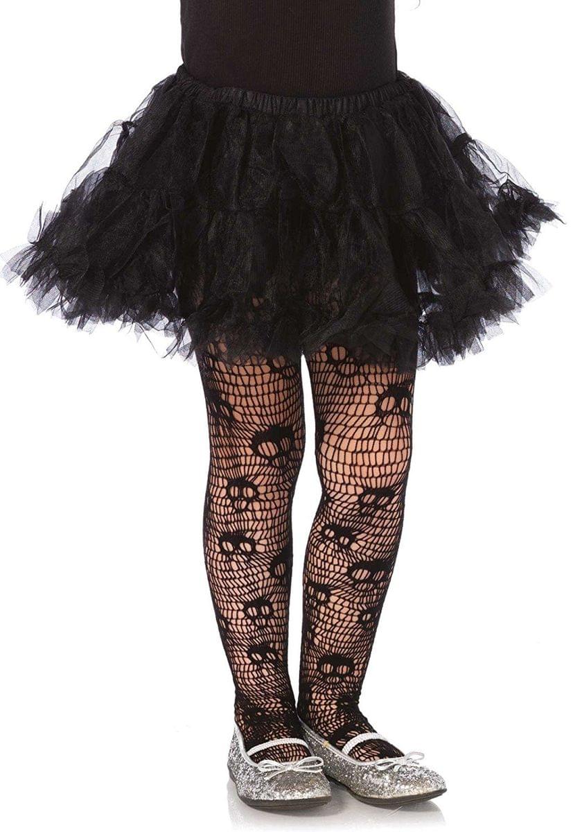 Skull Striped Pantyhose Girl's Costume Hosiery