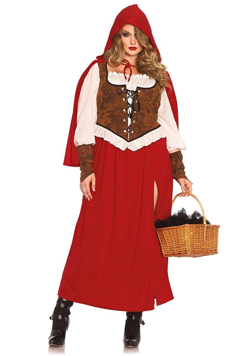 Red Riding Hood 3-Piece Women's Costume