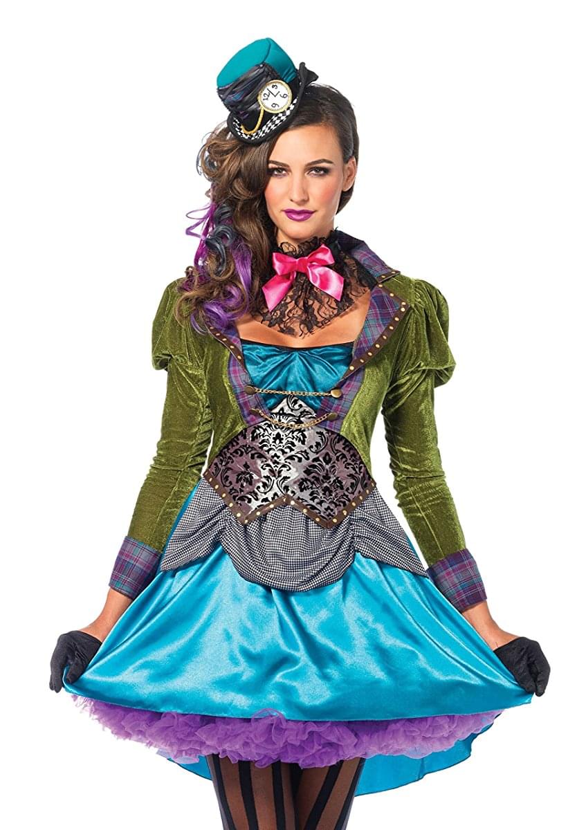 Mad Hatter Deluxe Women's Costume