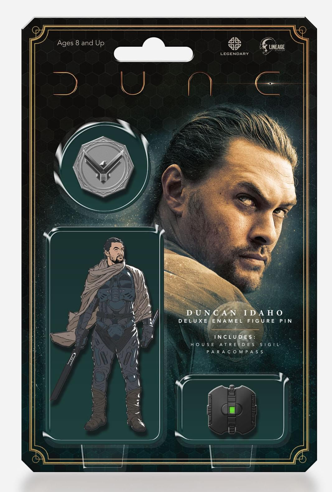 Dune Duncan Idaho 3 Piece Deluxe Enamel Pin Set