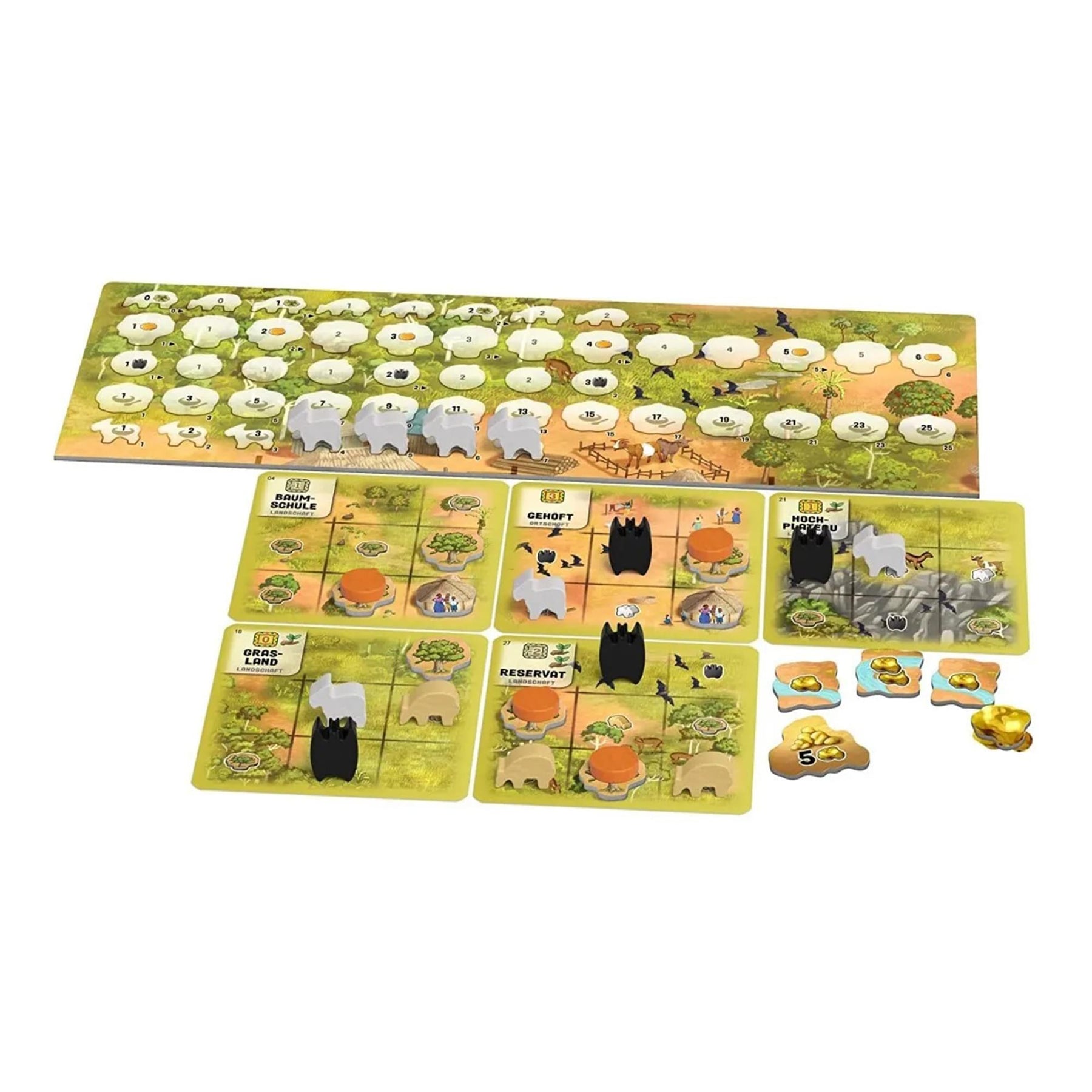Atiwa Fruit Bat Farming Strategy Board Game