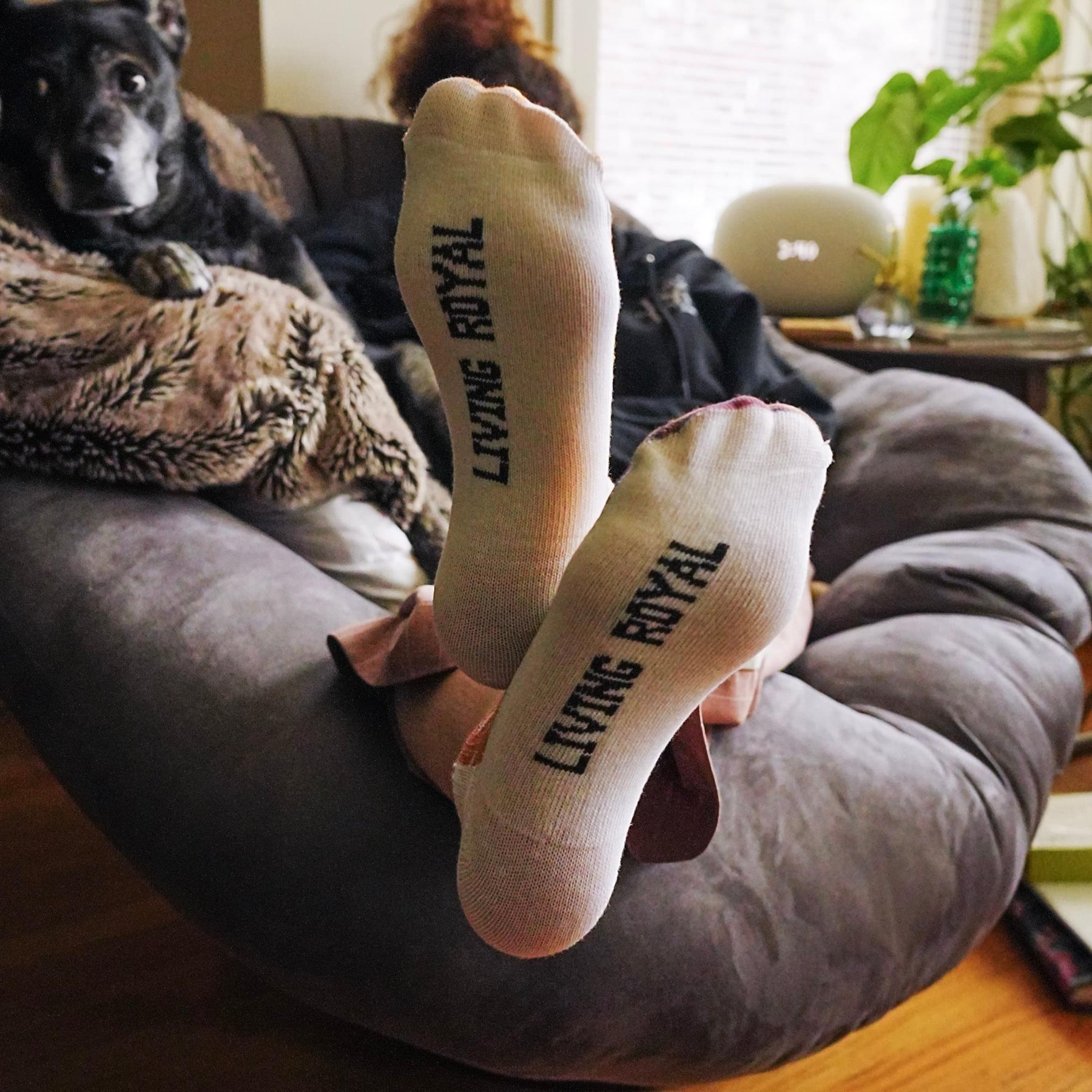 Cheeseburger Photo Print Ankle Socks