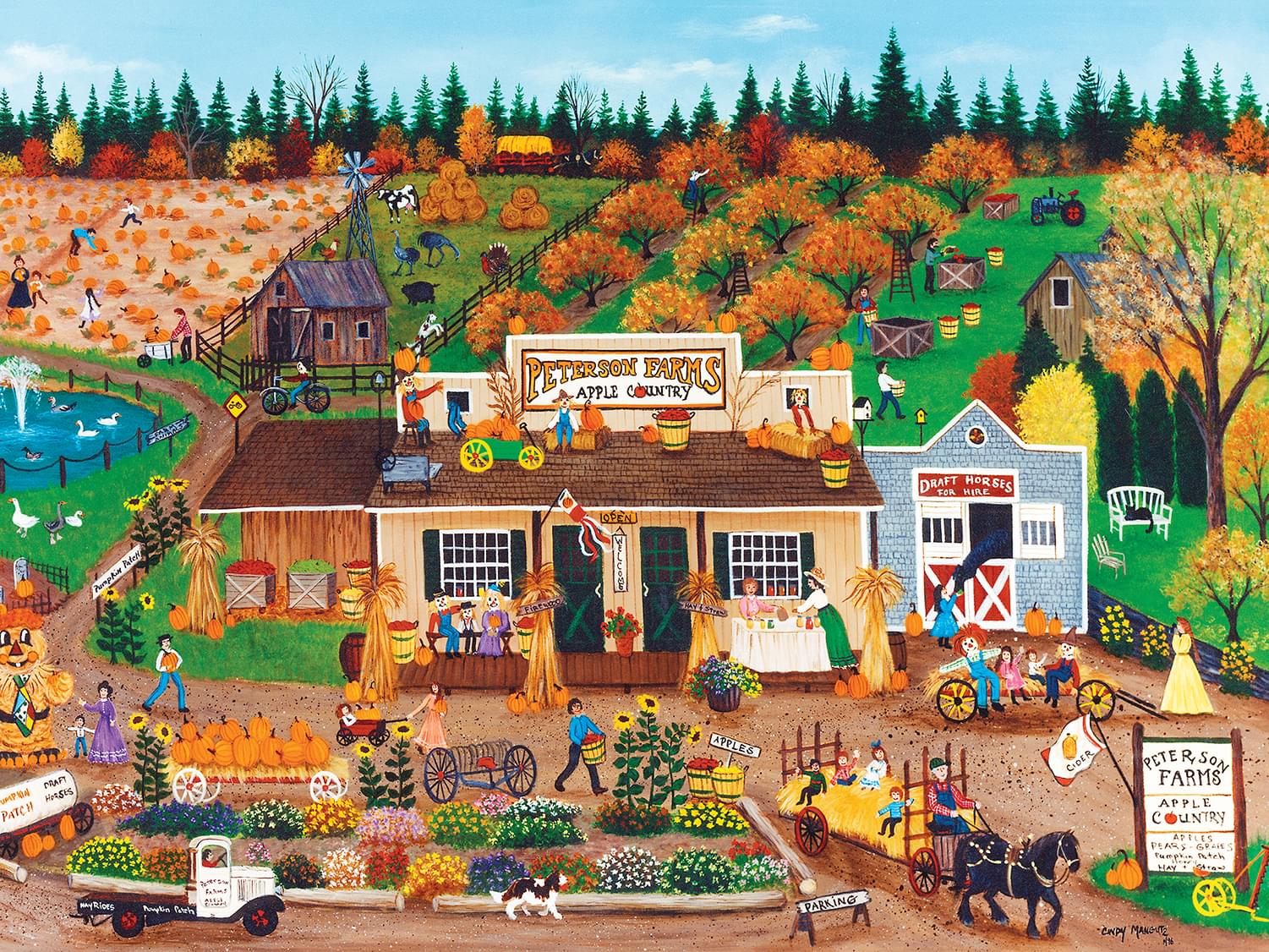 Peterson Farms 750 Piece Jigsaw Puzzle