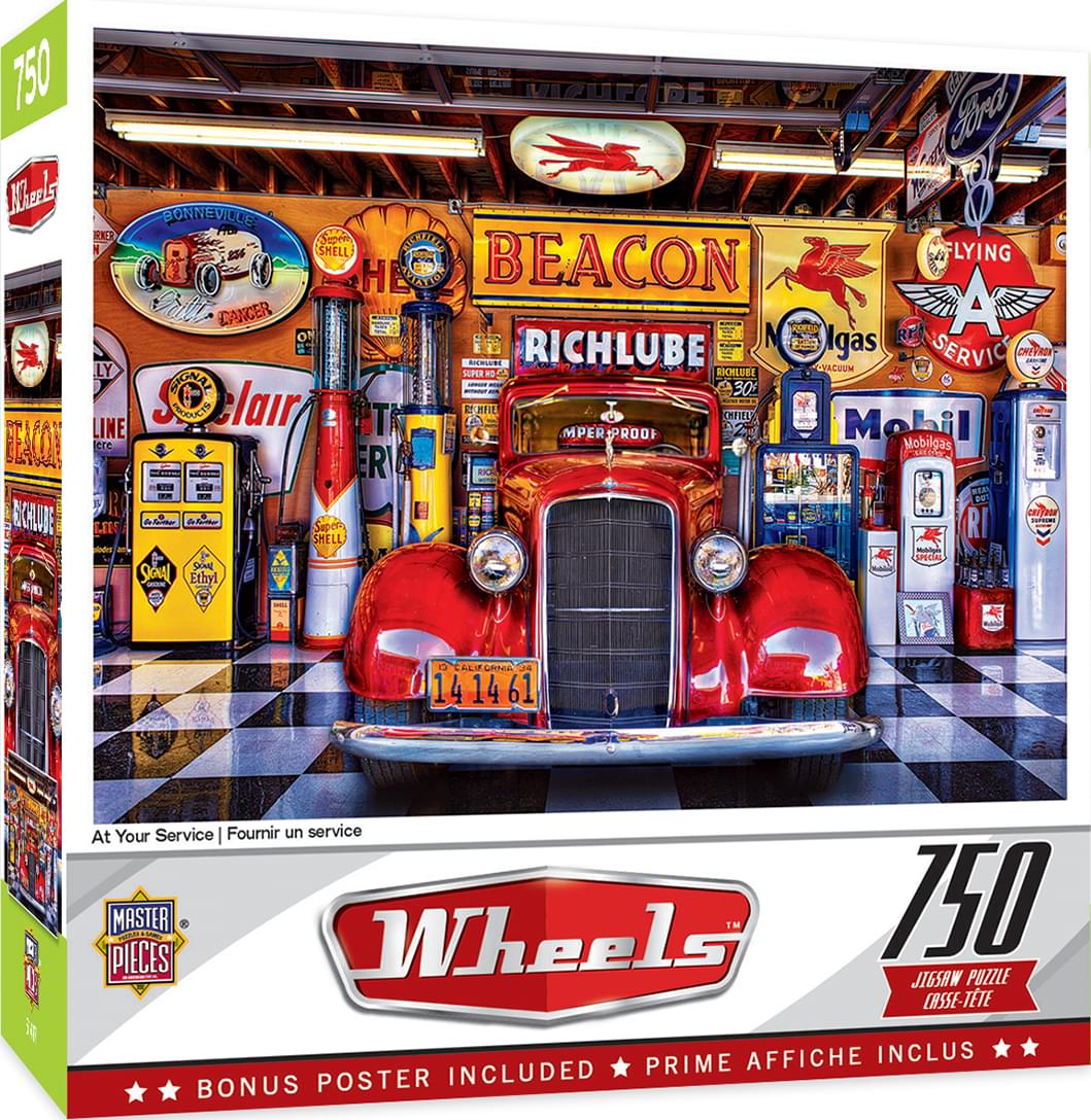 At Your Service 750 Piece Jigsaw Puzzle
