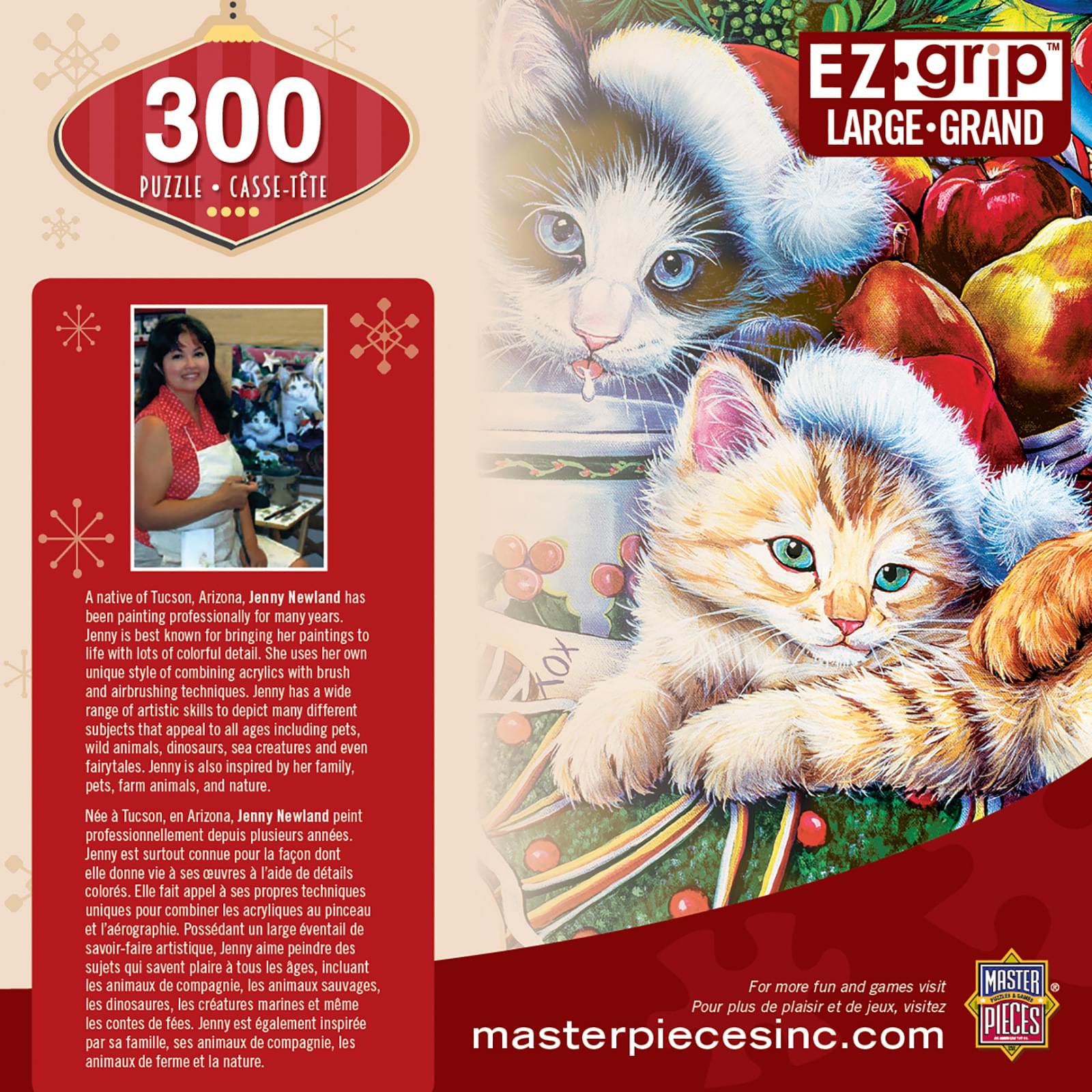 Holiday Treasures 300 Piece Large EZ Grip Jigsaw Puzzle