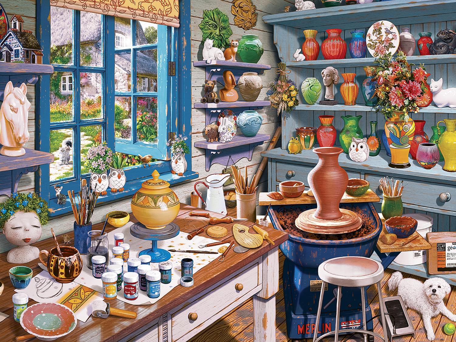 Garden Getaway 550 Piece Jigsaw Puzzle