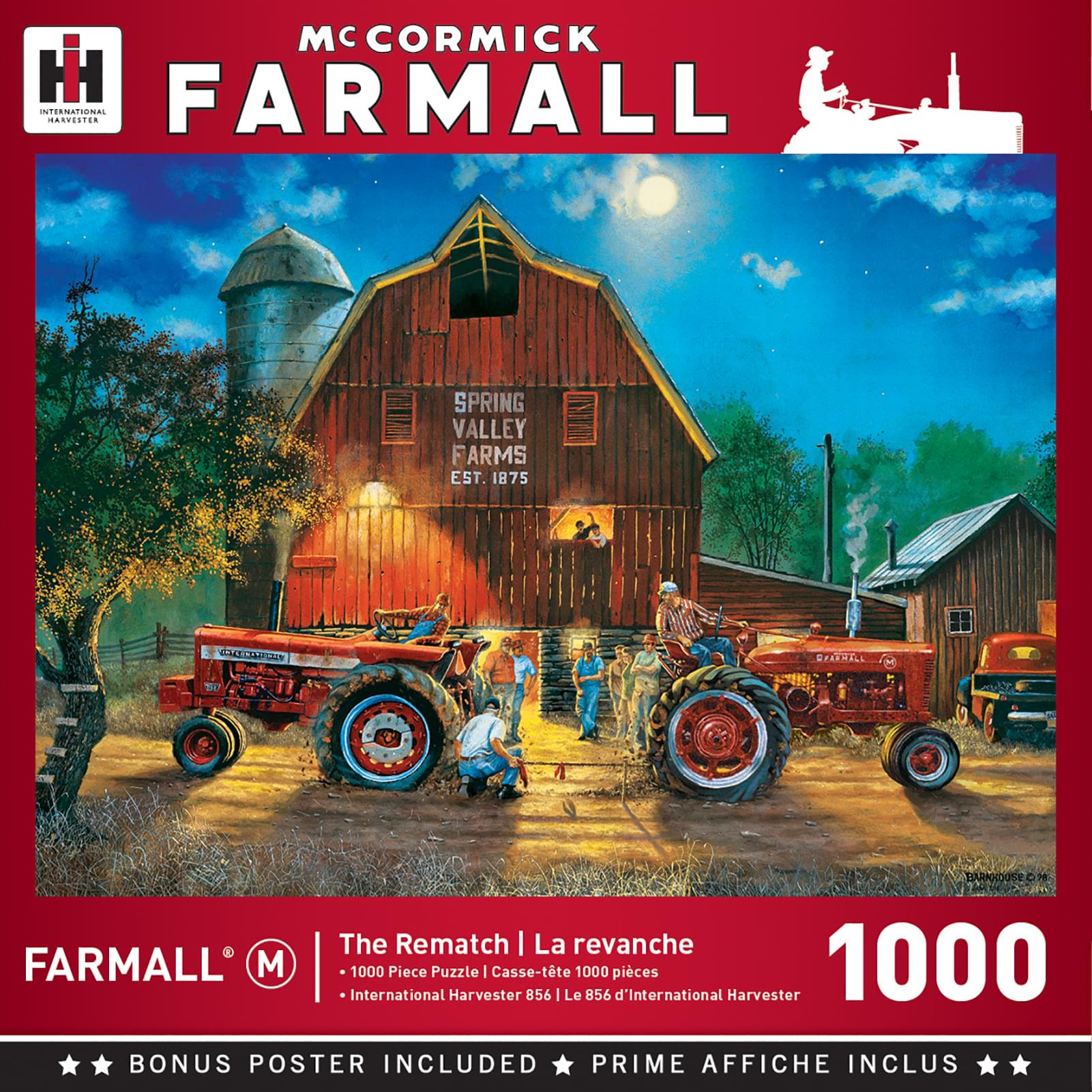 Farmall Tractors The Rematch 1000 Piece Jigsaw Puzzle