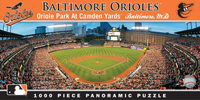 Baltimore Orioles Stadium MLB 1000 Piece Panoramic Jigsaw Puzzle
