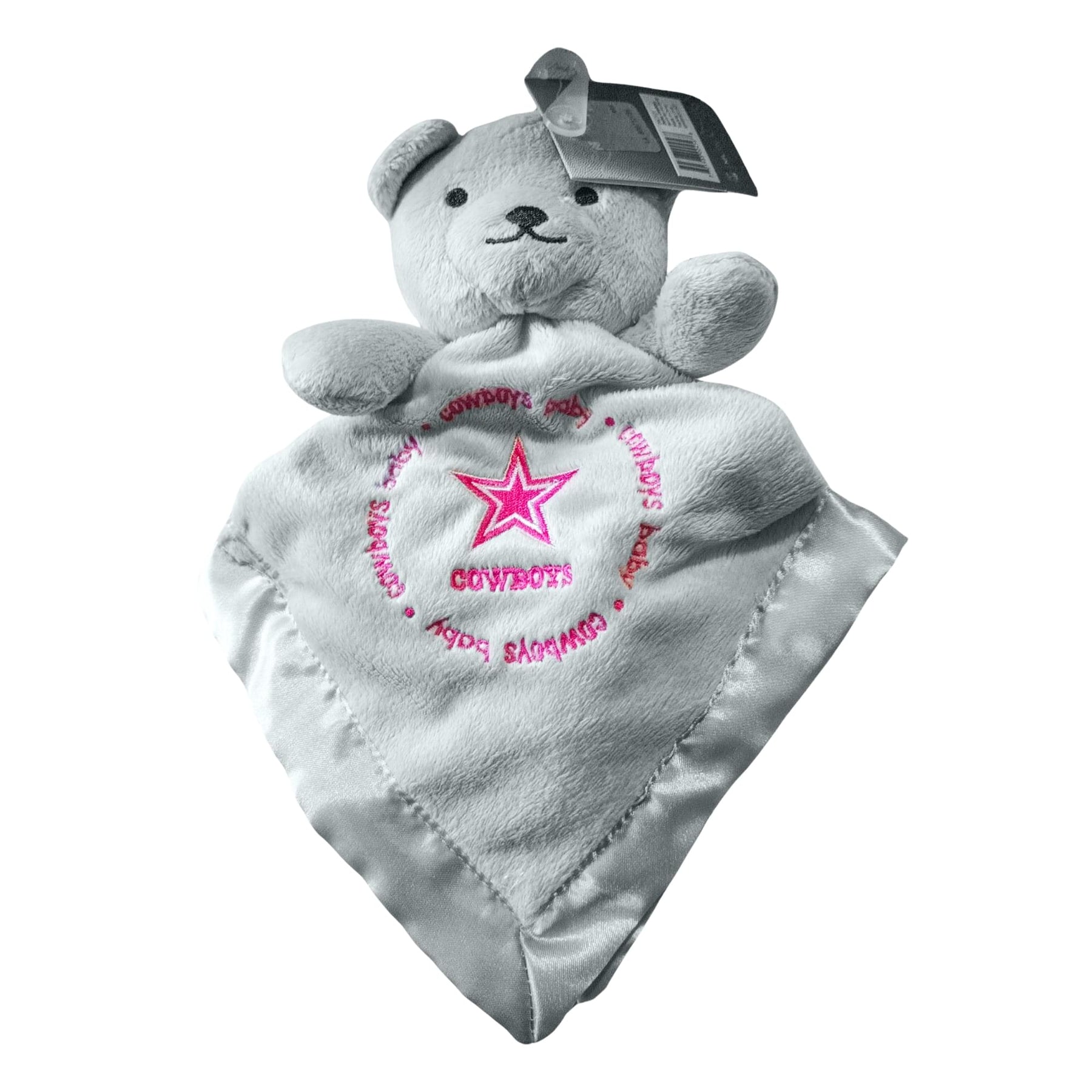 Dallas Cowboys NFL Plush Teddy Bear Baby Blanket
