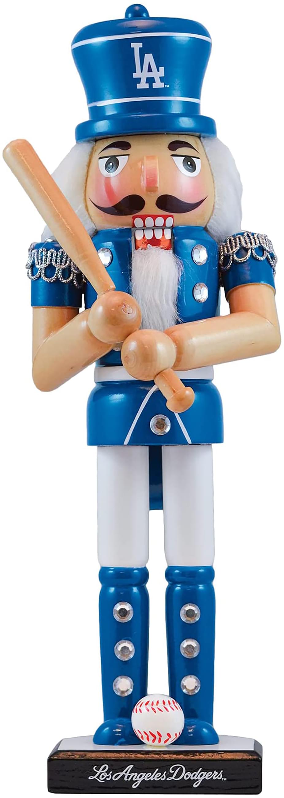 Los Angeles Dodgers MLB Holiday Nutcracker