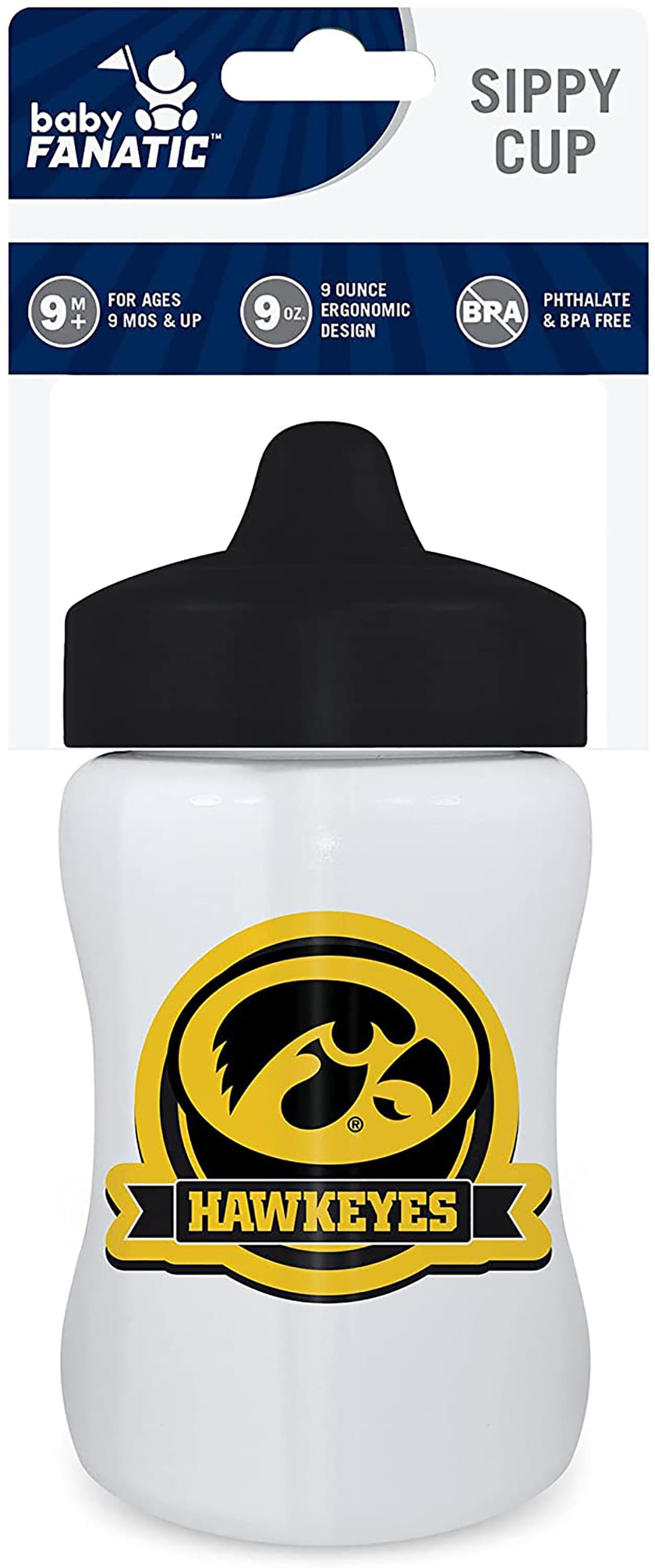 Iowa Hawkeyes NCAA 9oz Baby Sippy Cup