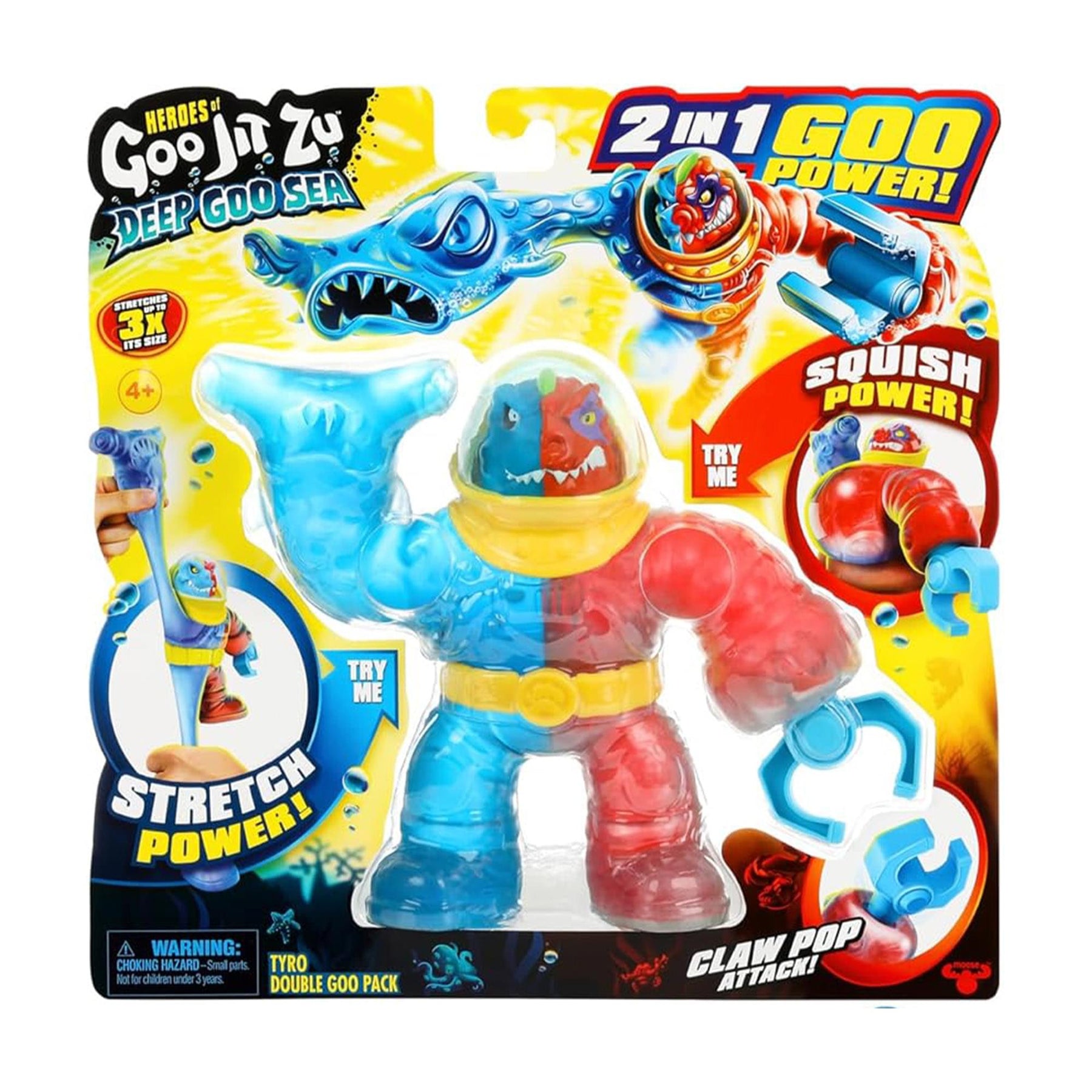 Heroes Of Goo Jit Zu Deep Goo Sea | Tyro Double Goo Pack