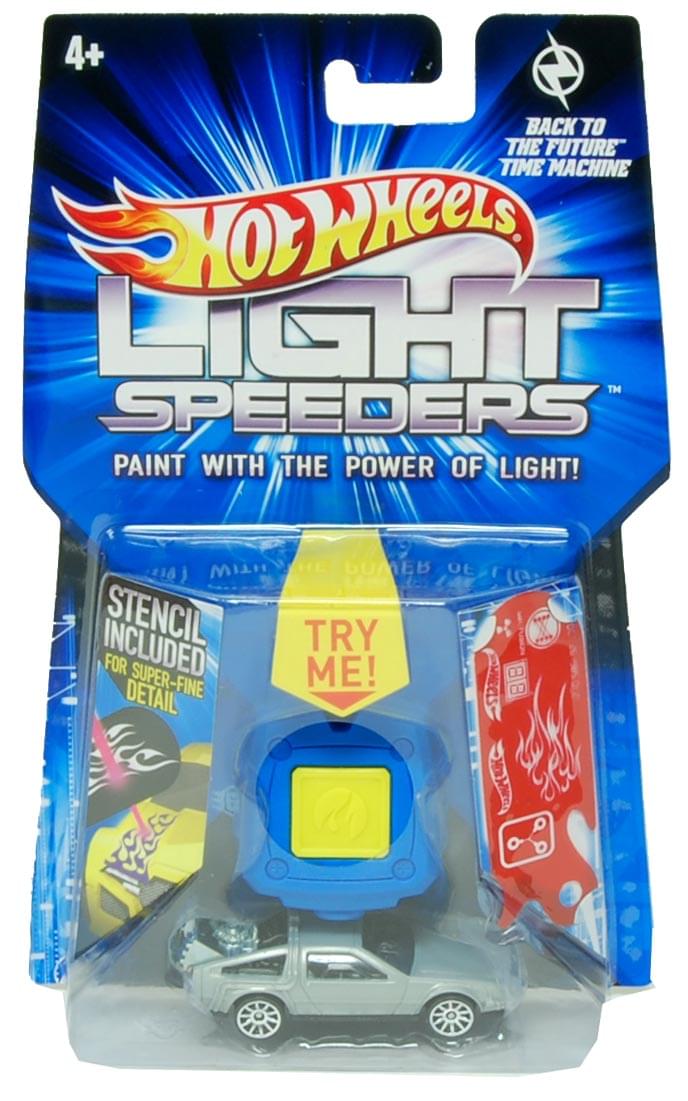 Hot Wheels Light Speeder Back To The Future Time Machine
