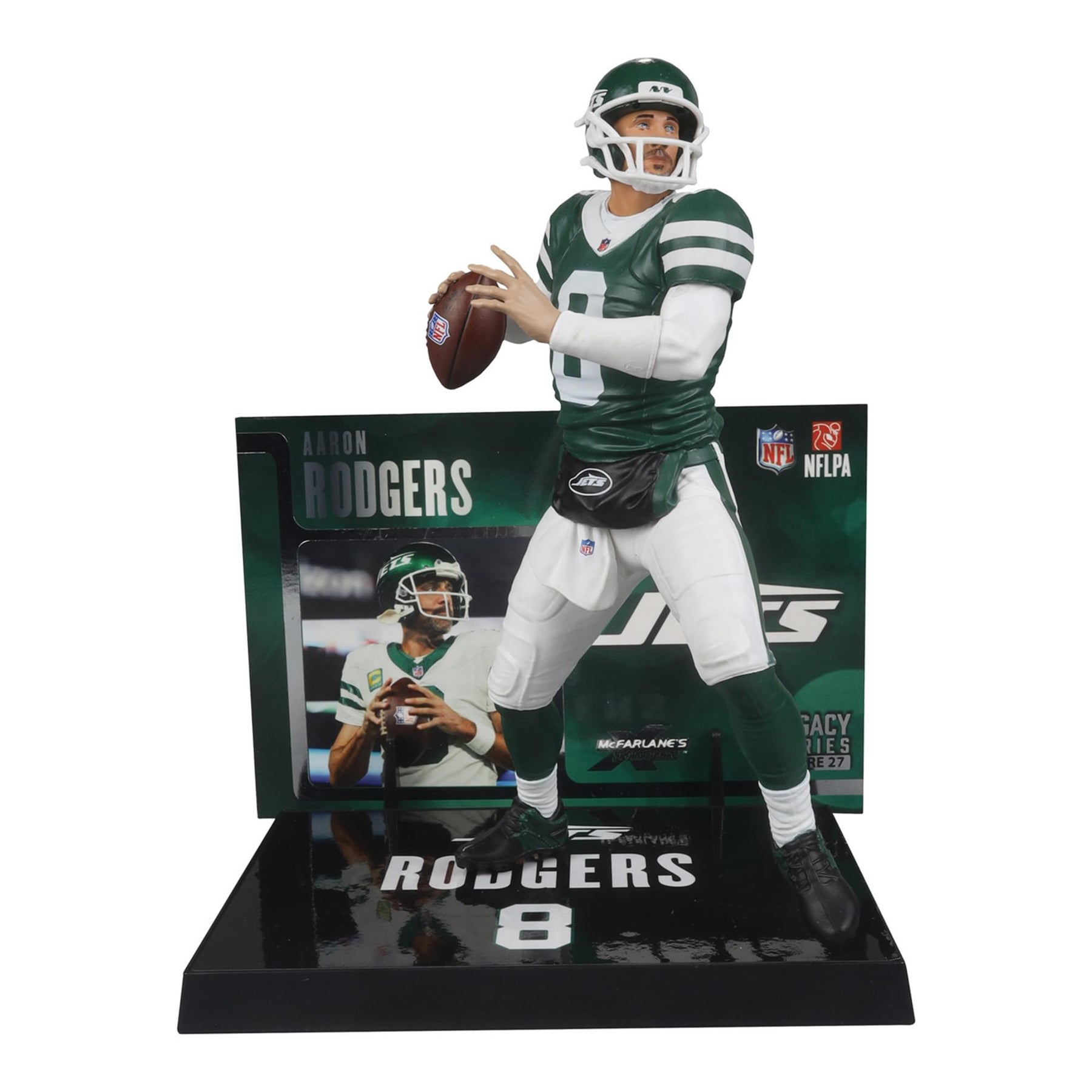 McFarlane NFL Aaron Rodgers (New York Jets) Action Figure