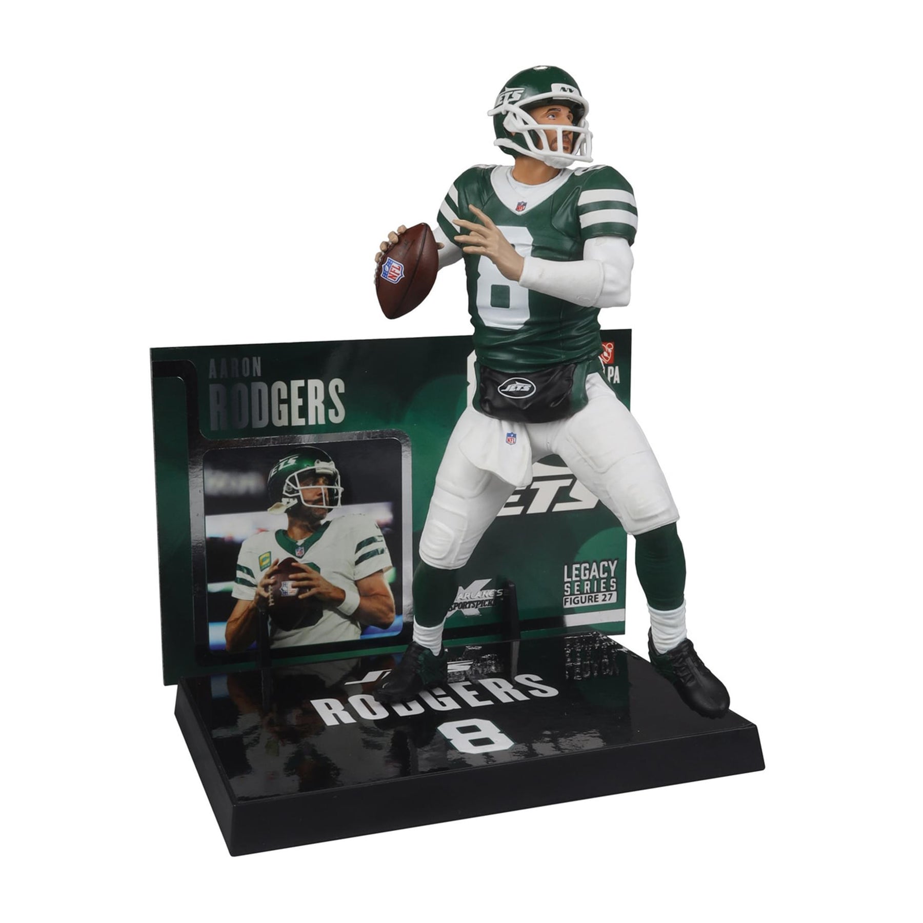 McFarlane NFL Aaron Rodgers (New York Jets) Action Figure