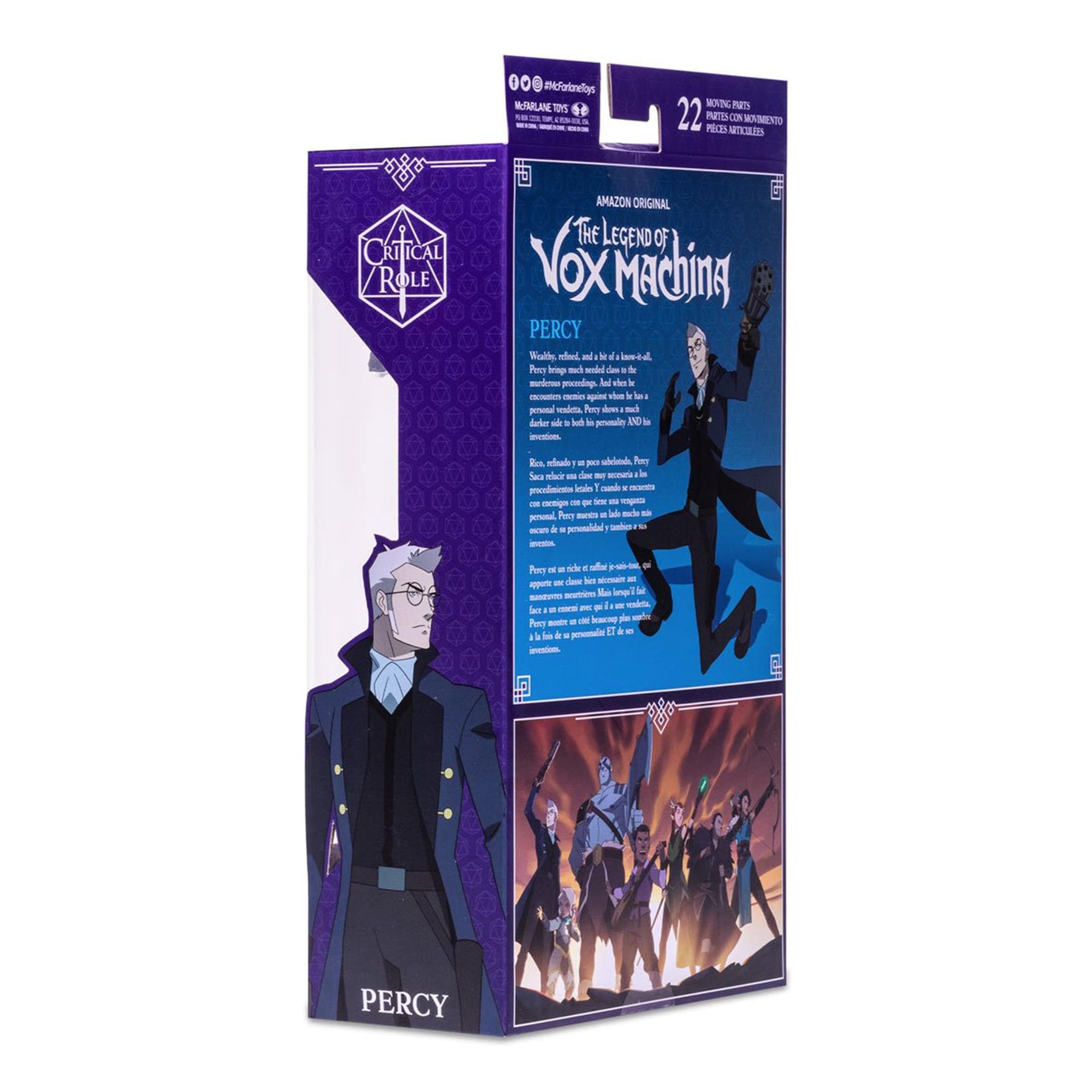 Critical Role The Legend of Vox Machina 7 Inch Action Figure | Percy