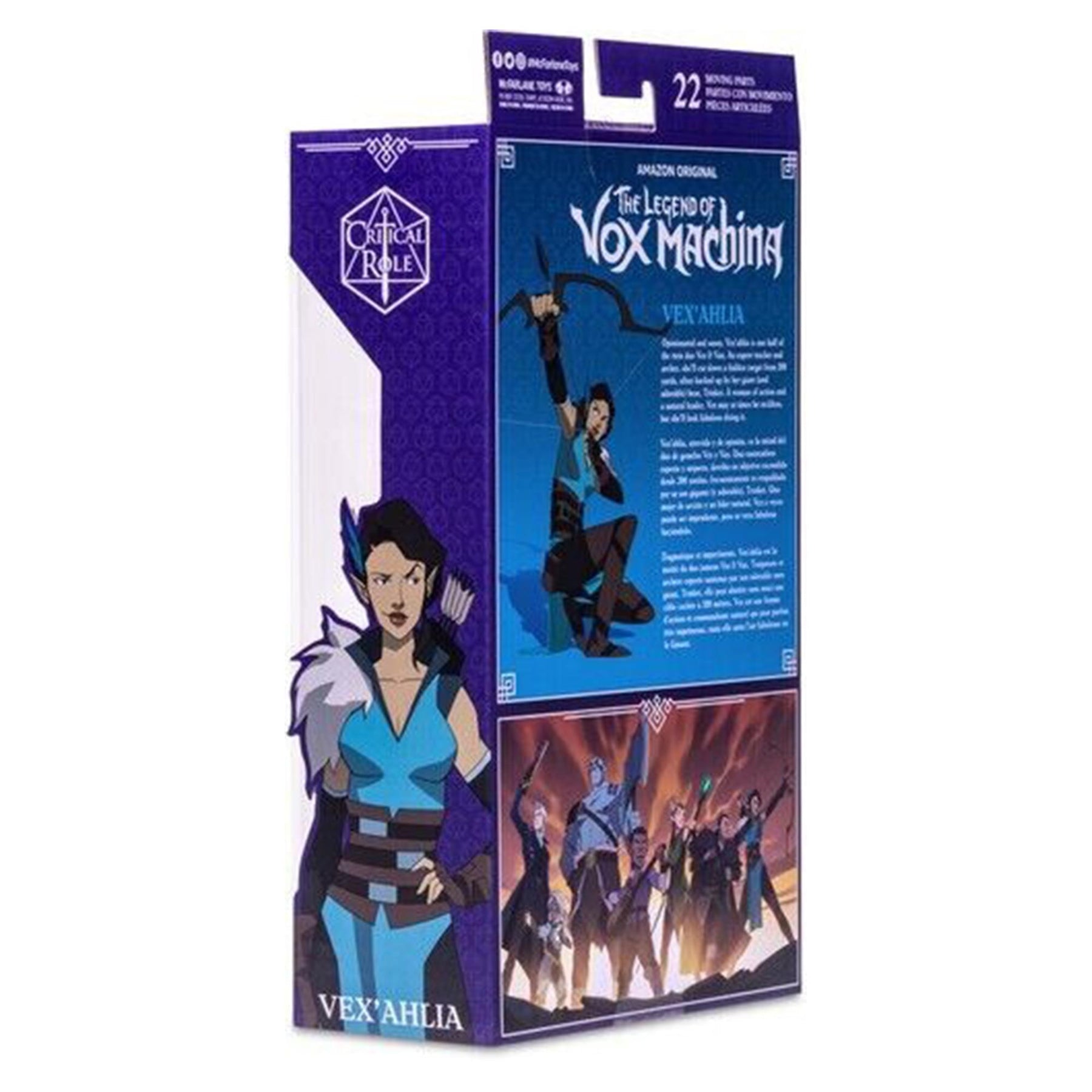 Critical Role The Legend of Vox Machina 7 Inch Action Figure | Vex'ahlia