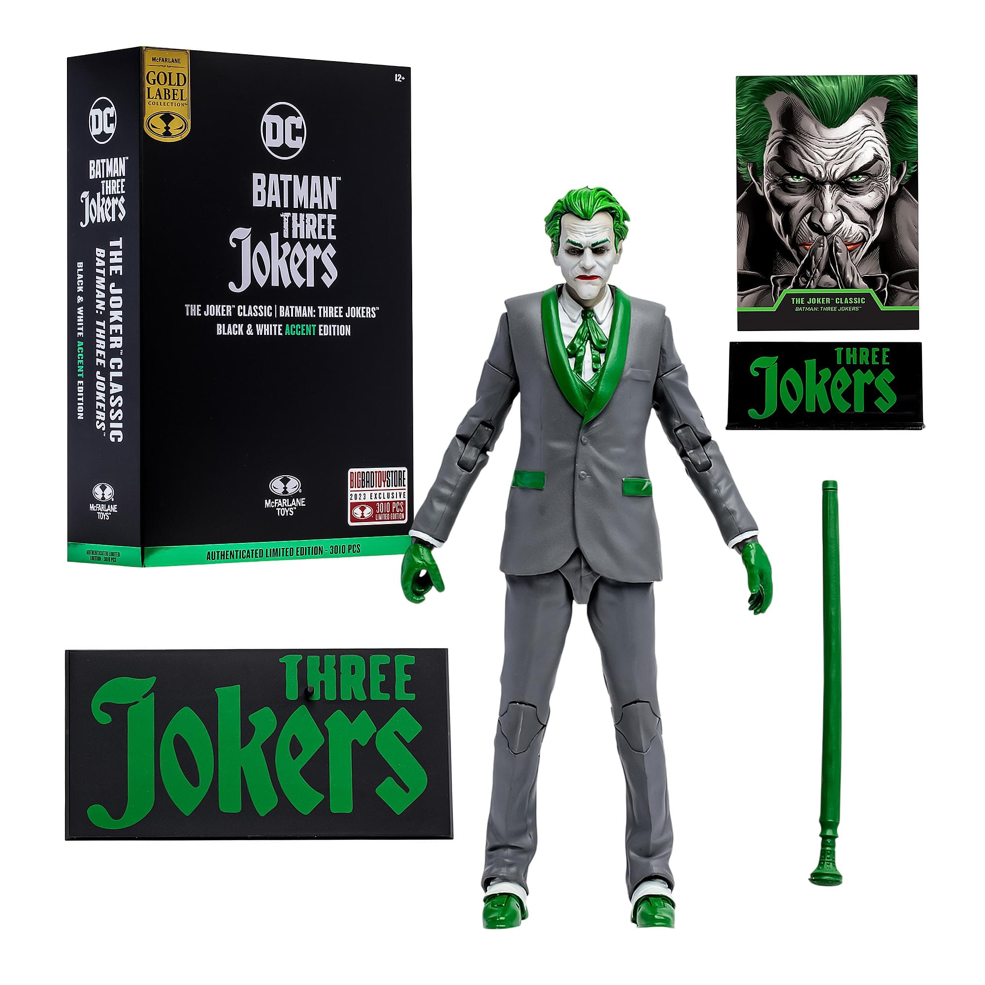 DC Multiverse Action Figure | Joker BW Accent Edition | Free Shipping