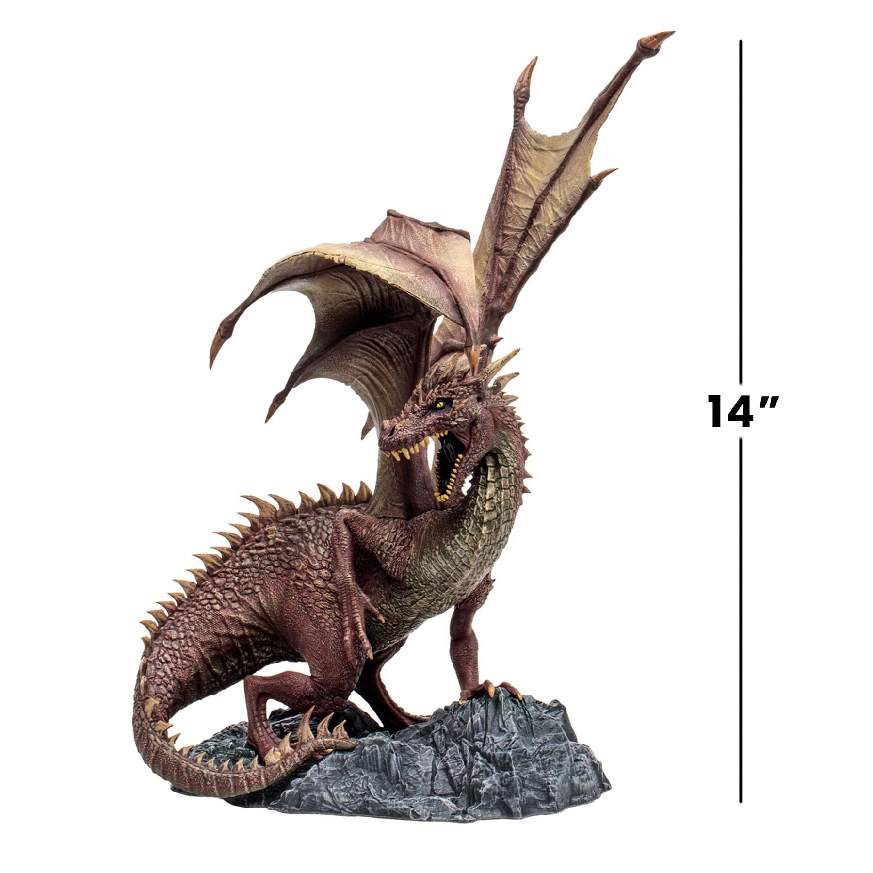 McFarlane Toys Dragons 14 Inch Mythical Eternal Clan Dragon Resin Figurine
