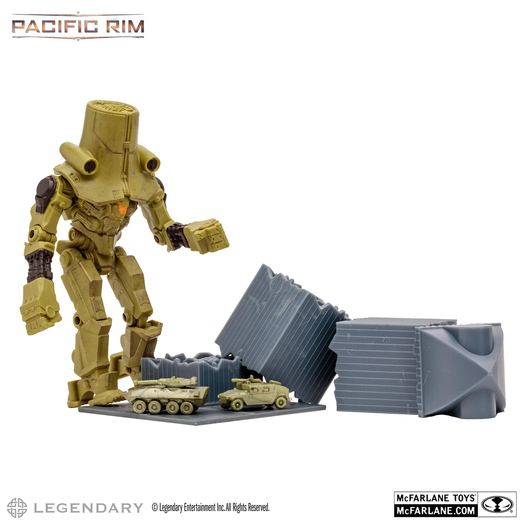 Pacific Rim 4 Inch Figure with Comic | Cherno Alpha