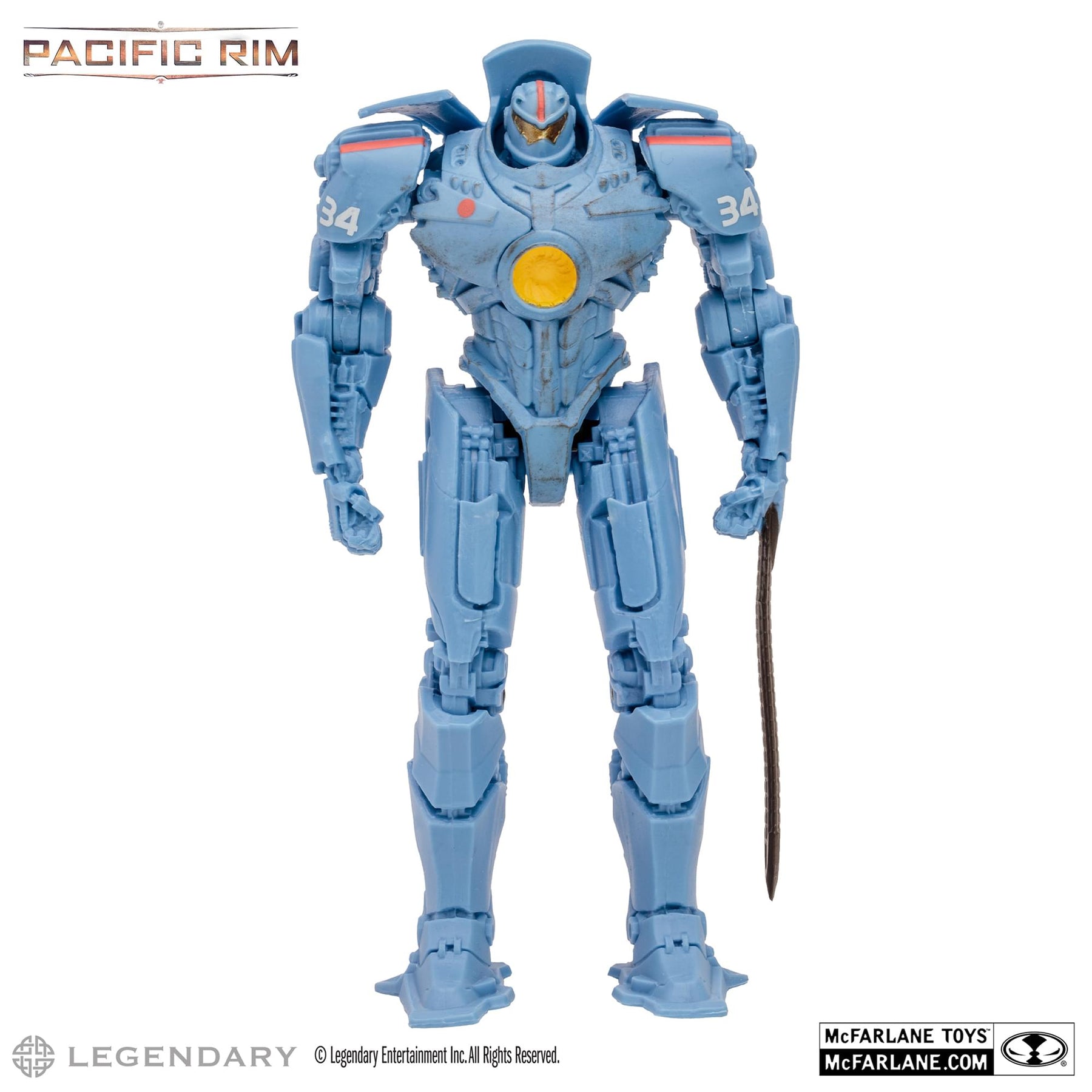 Pacific Rim 4 Inch Figure with Comic | Gipsy Danger