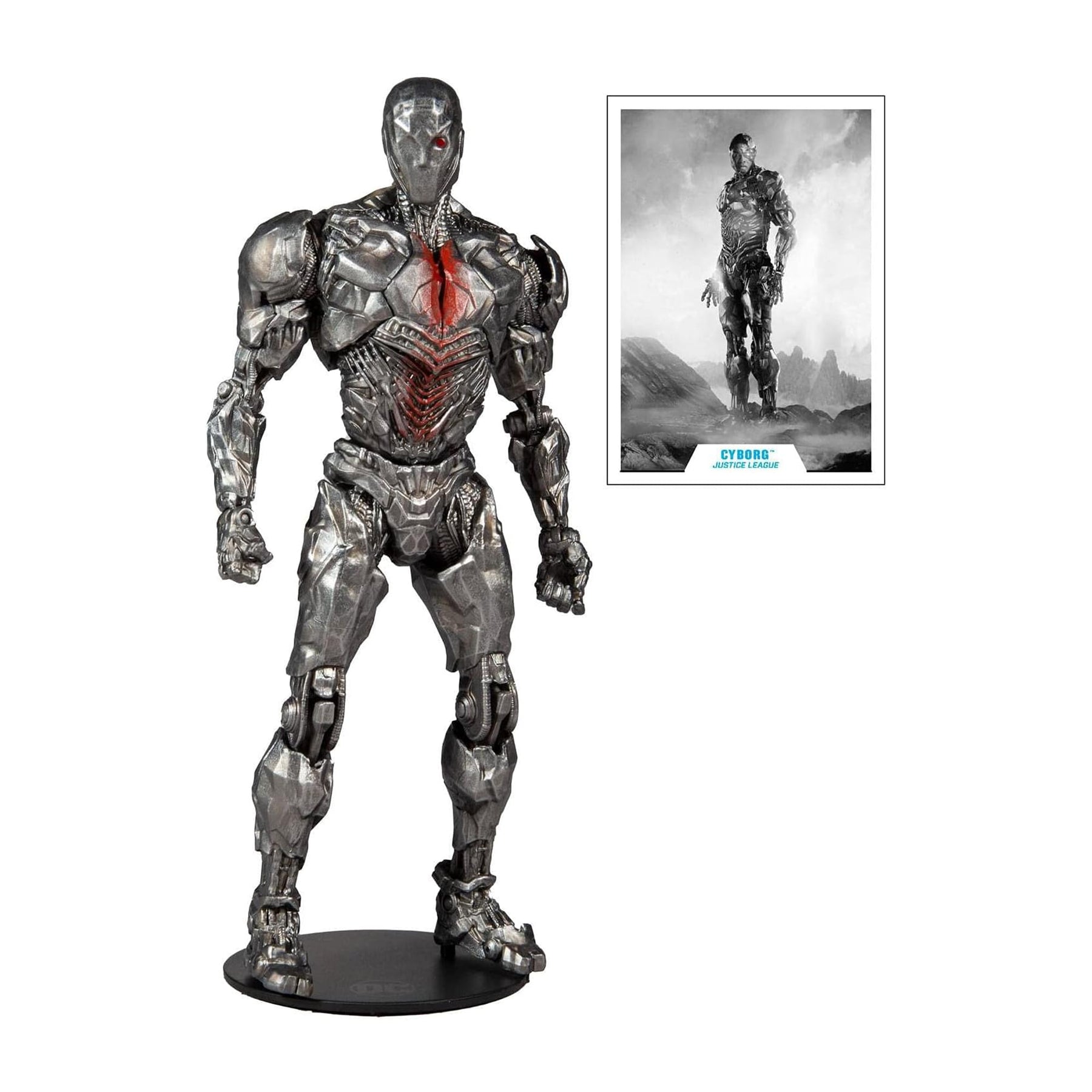 DC Comics 7 Inch Action Figure | Justice League Cyborg