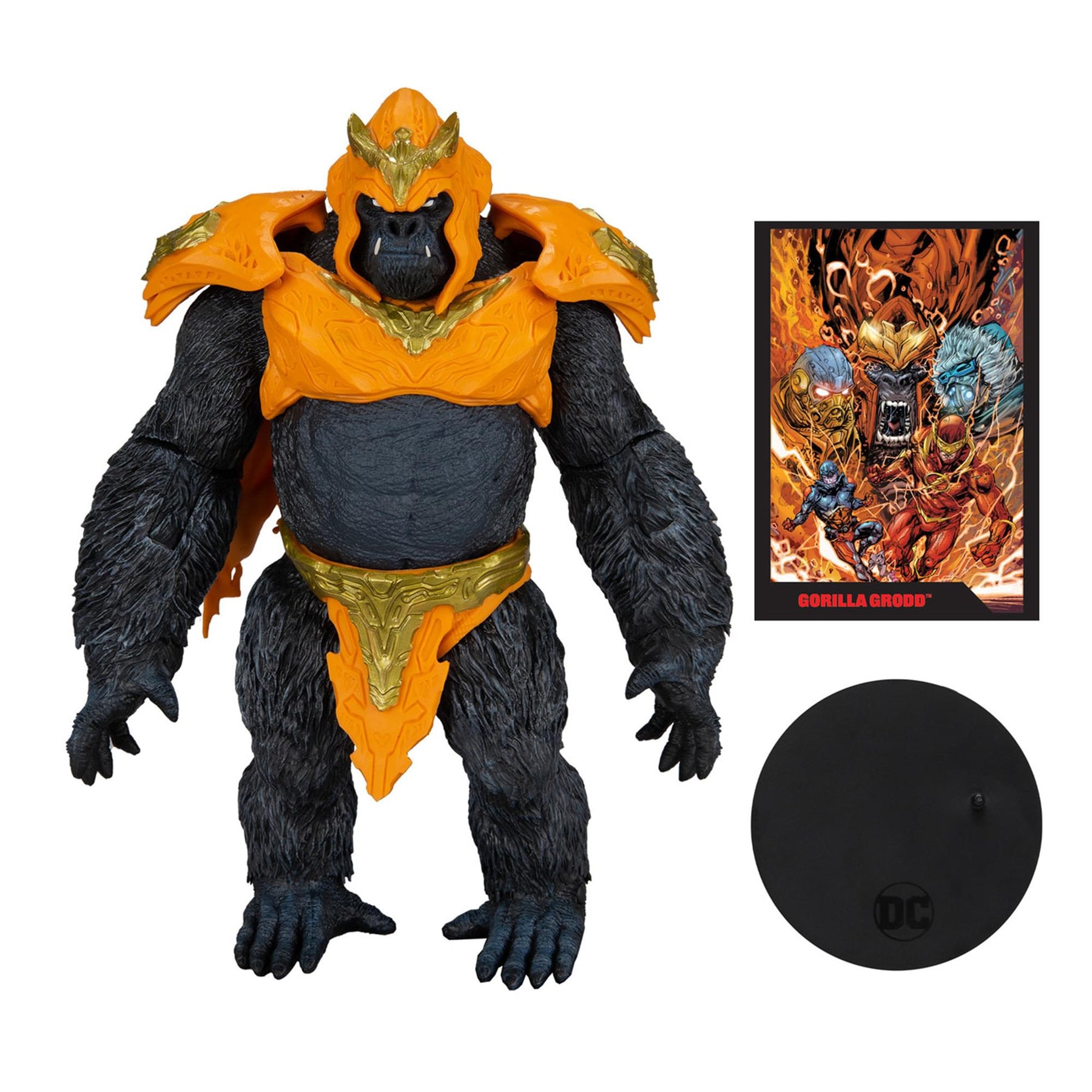 DC Comics 9 Inch Mega Action Figure | The Flash Gorilla Grodd
