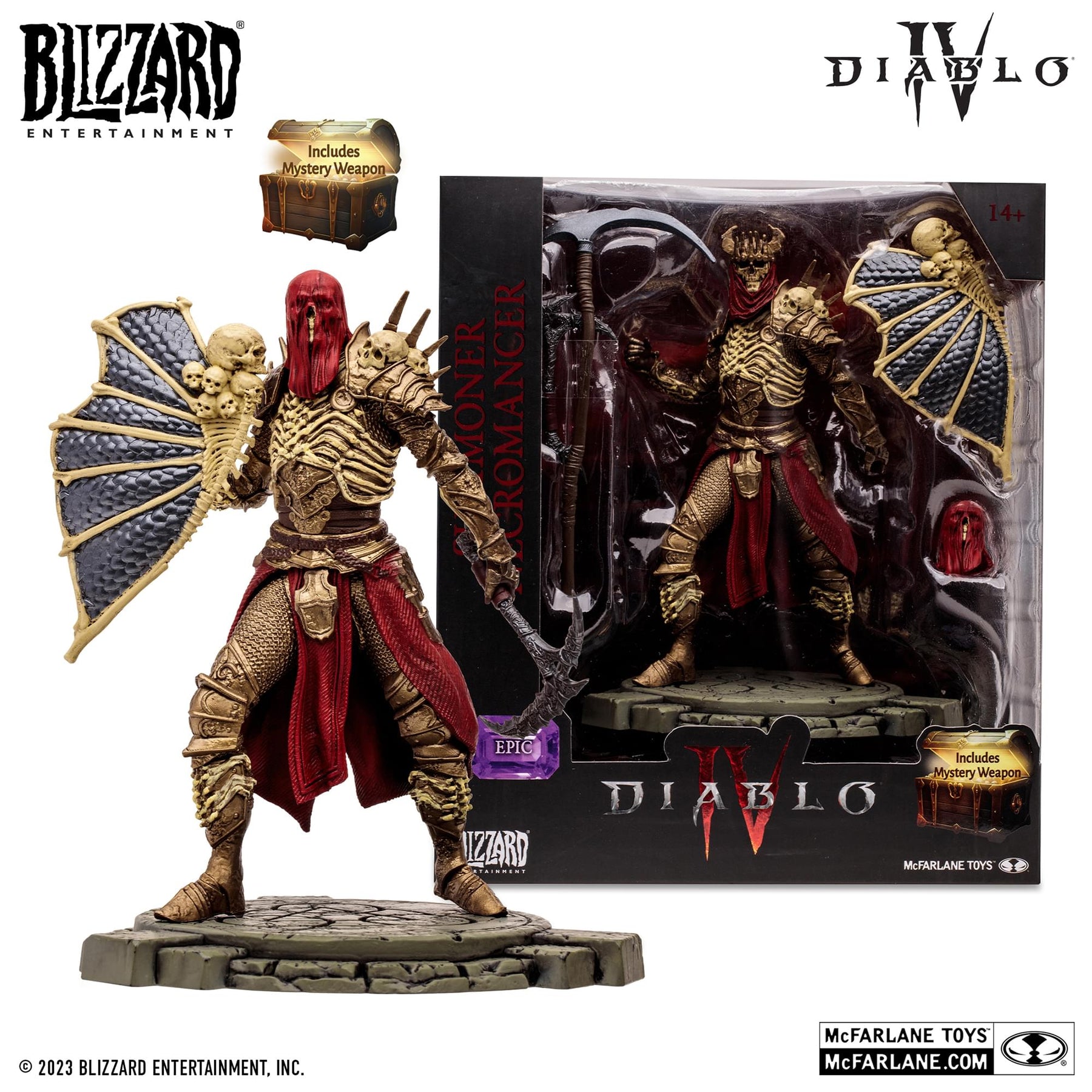Diablo IV 6 Inch Figure | Necromancer (Epic)